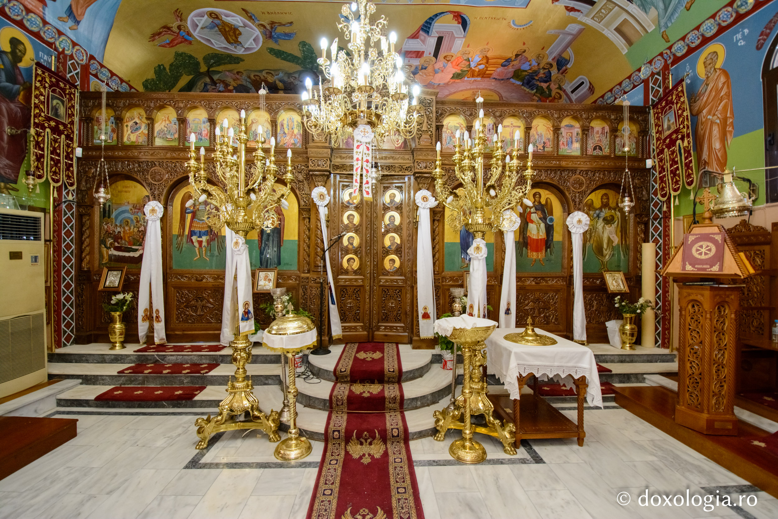 Biserica „Adormirea Maicii Domnului” – Langouvarda din Markopoulos, Grecia / Foto: Pr. Silviu Cluci Biserica „Adormirea Maicii Domnului” – Langouvarda din Markopoulos, Grecia