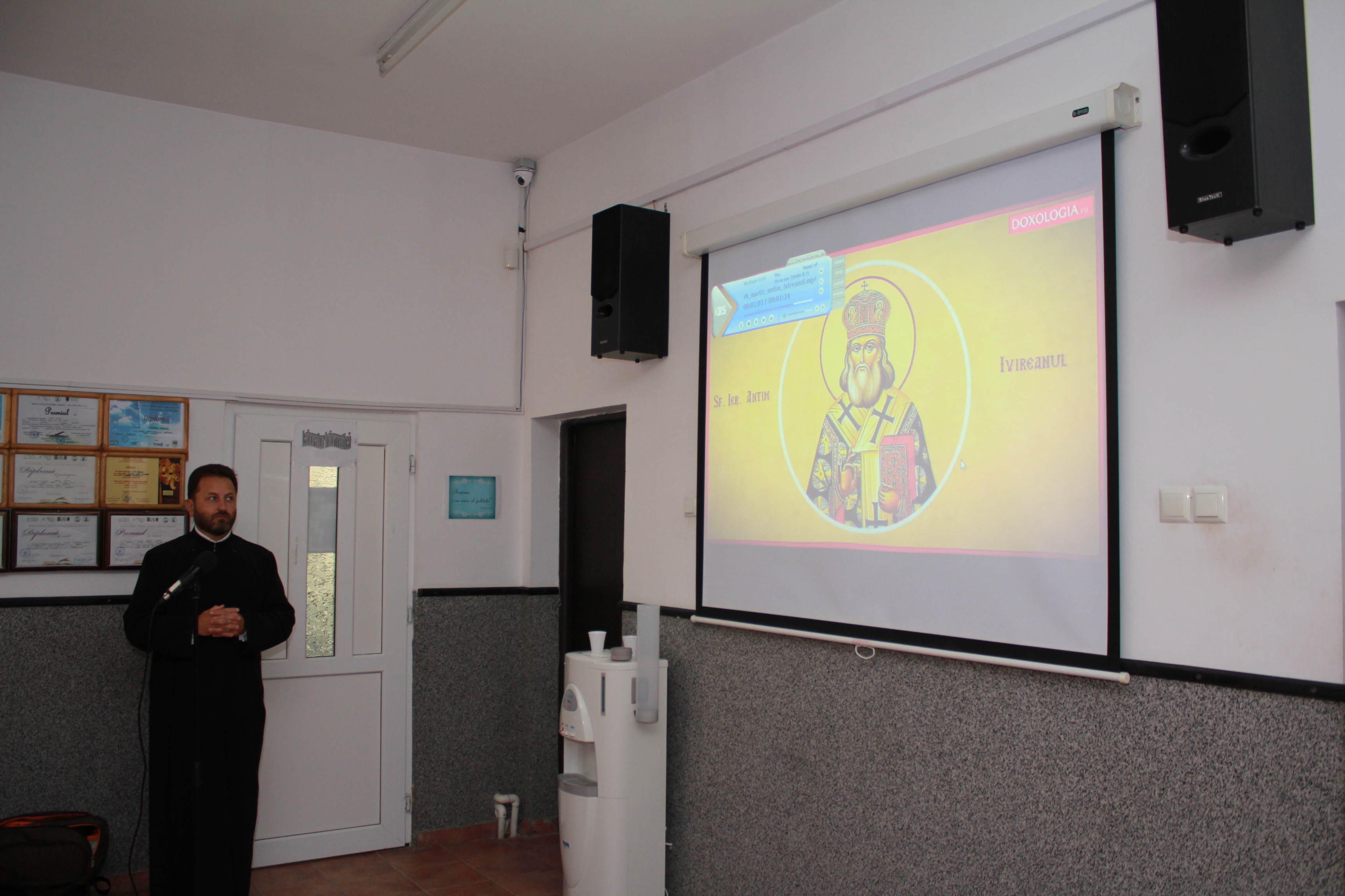 Sfântul Ierarh Martir Antim Ivireanul, omagiat  la Seminarul Teologic Liceal „Sf. Ioan Iacob” Dorohoi