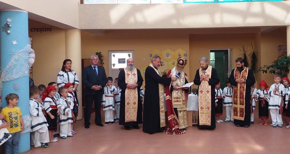 Început de an şcolar la Grădiniţa „Sfântul Ioan cel Nou“