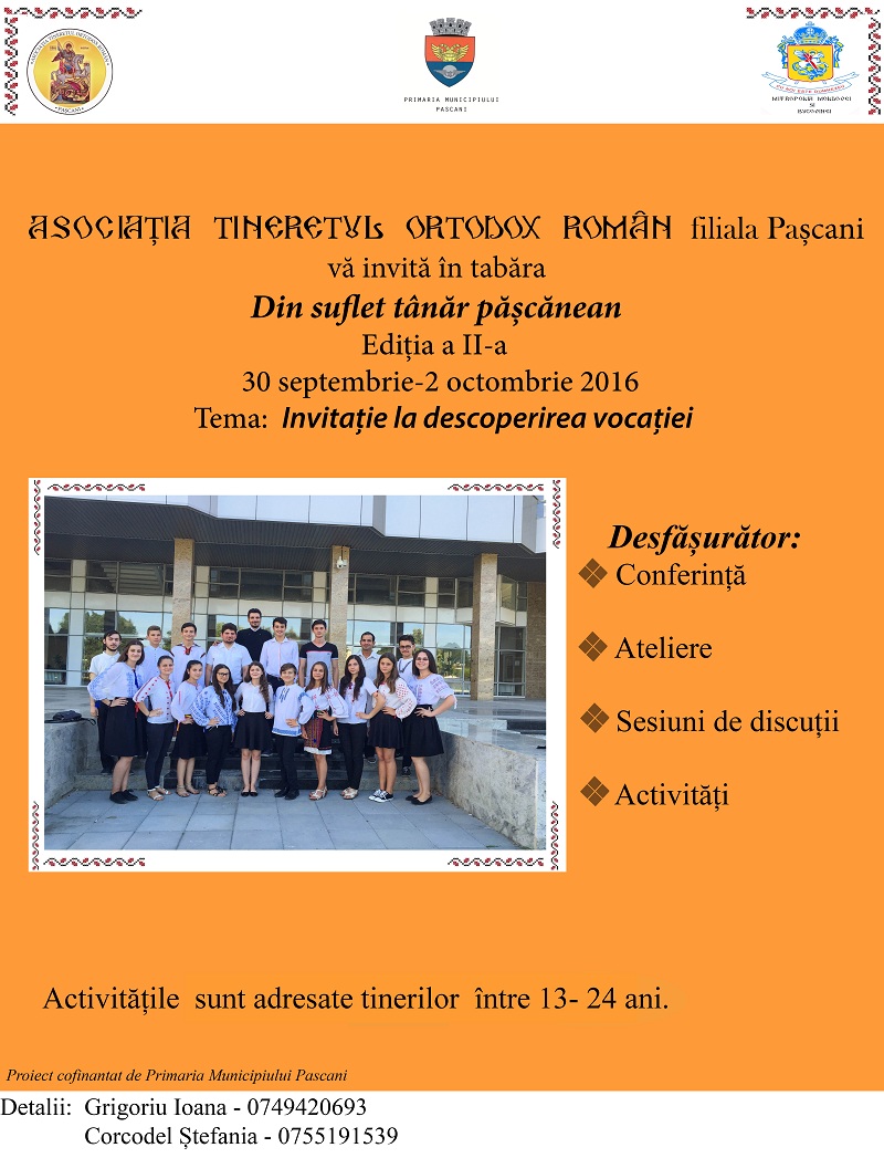 „Din suflet tânăr pășcănean”, la a II-a ediție