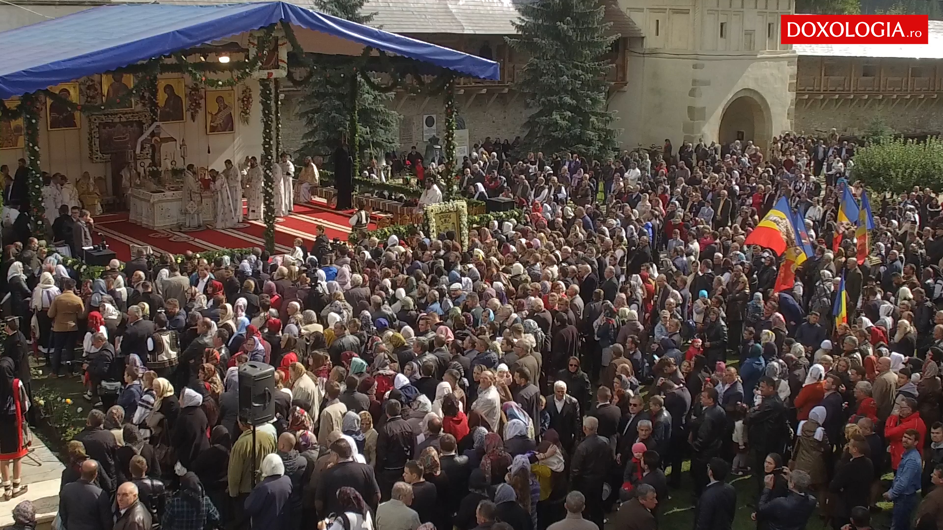 Dublă sărbătoare la mănăstirea Putna Dublă sărbătoare la mănăstirea Putna