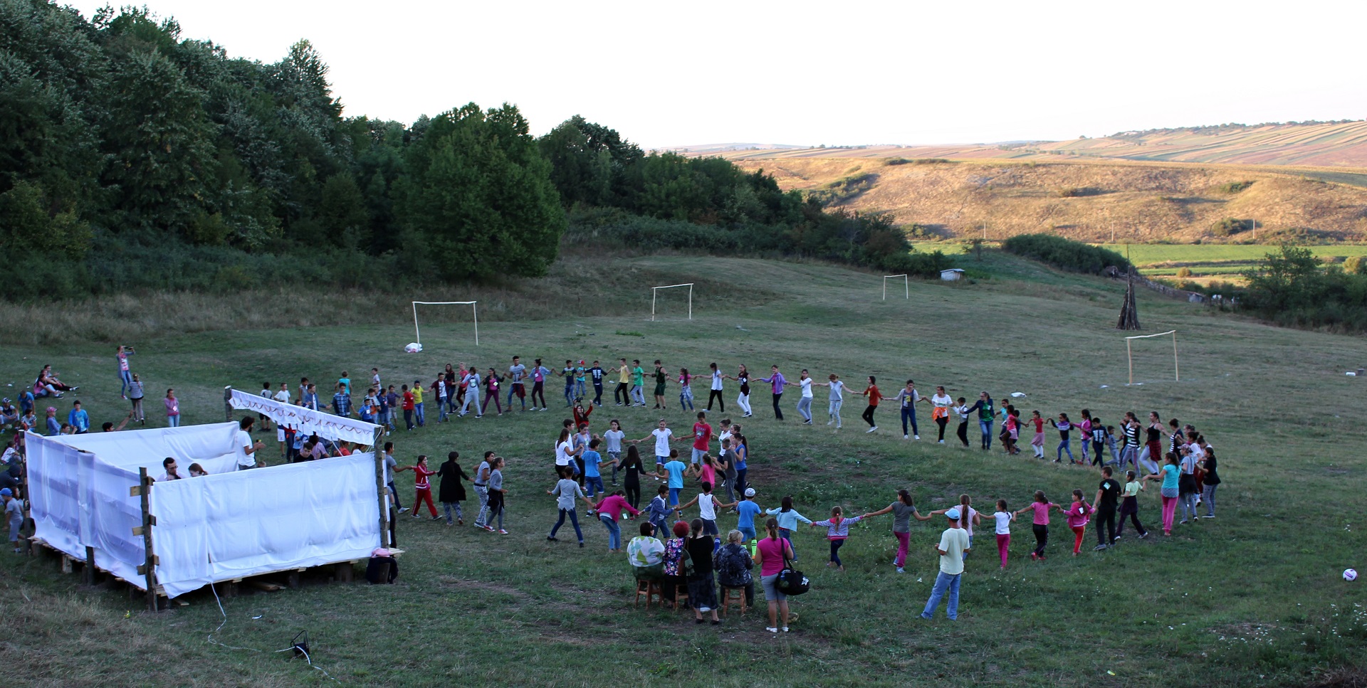 La Unguroaia a avut loc prima ediţie a Taberei „Bucuriile credinţei“