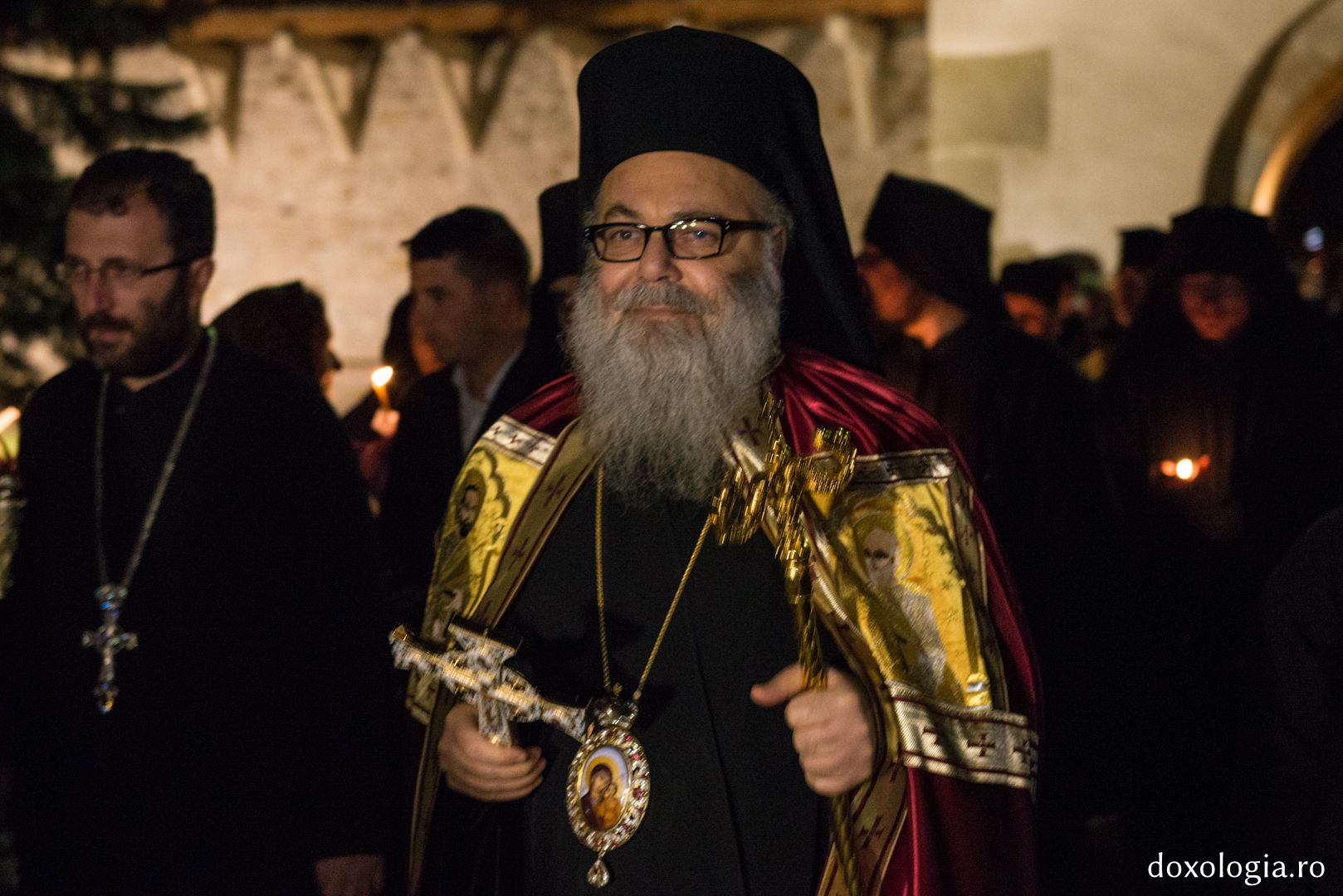 Întâmpinarea Patriarhului Ioan al X-lea la Mănăstirea Putna (GALERIE FOTO)