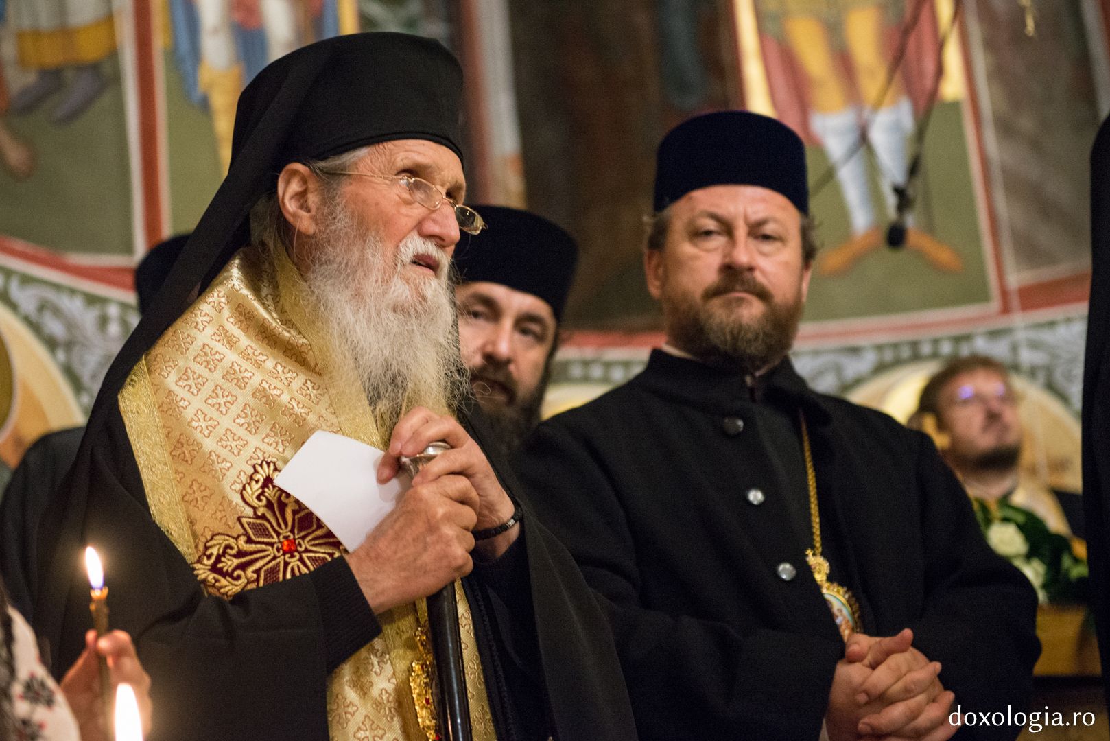 Întâmpinarea Patriarhului Ioan al X-lea la Mănăstirea Putna (GALERIE FOTO)