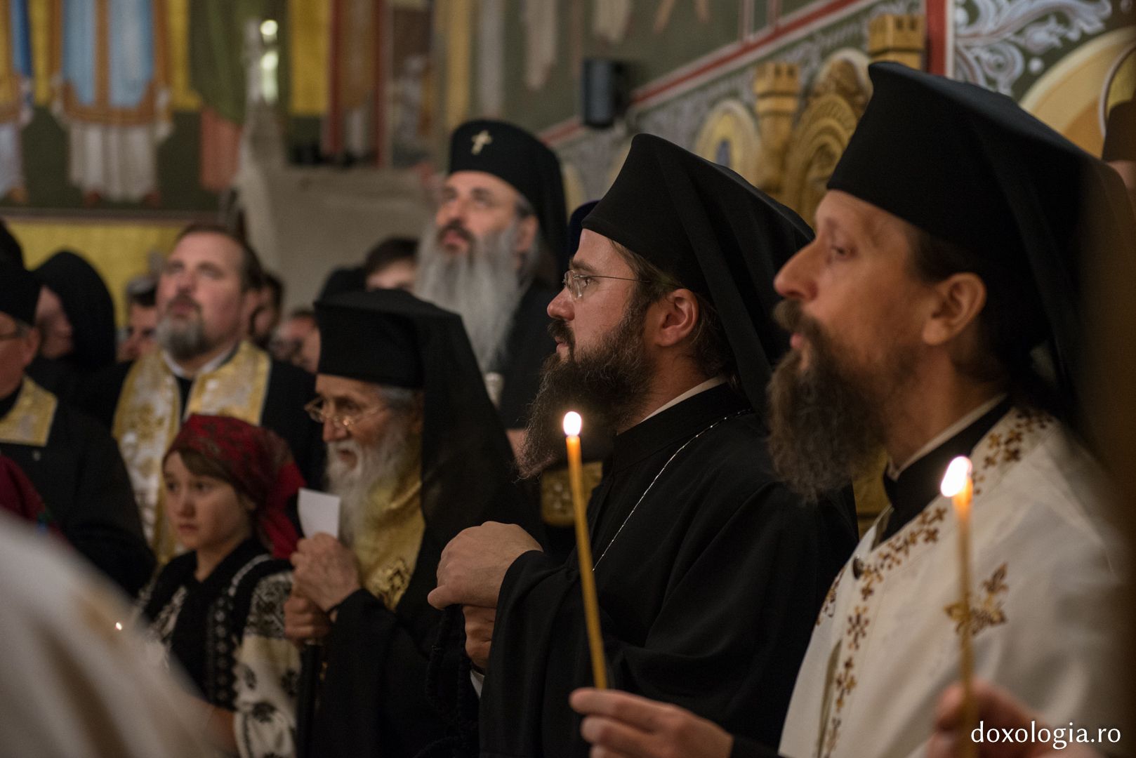 Întâmpinarea Patriarhului Ioan al X-lea la Mănăstirea Putna (GALERIE FOTO)