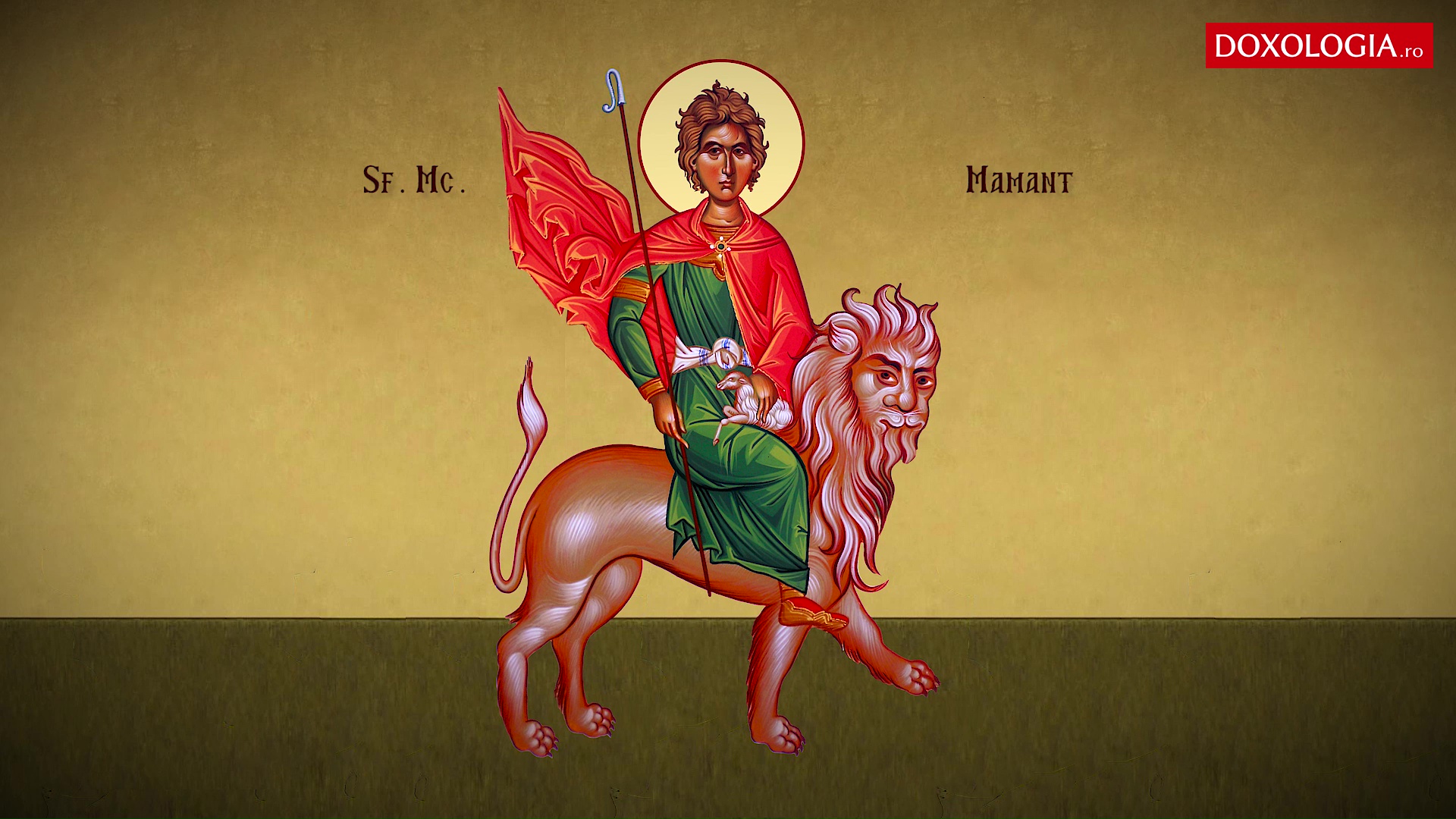 Troparul Sfântului Mucenic Mamant