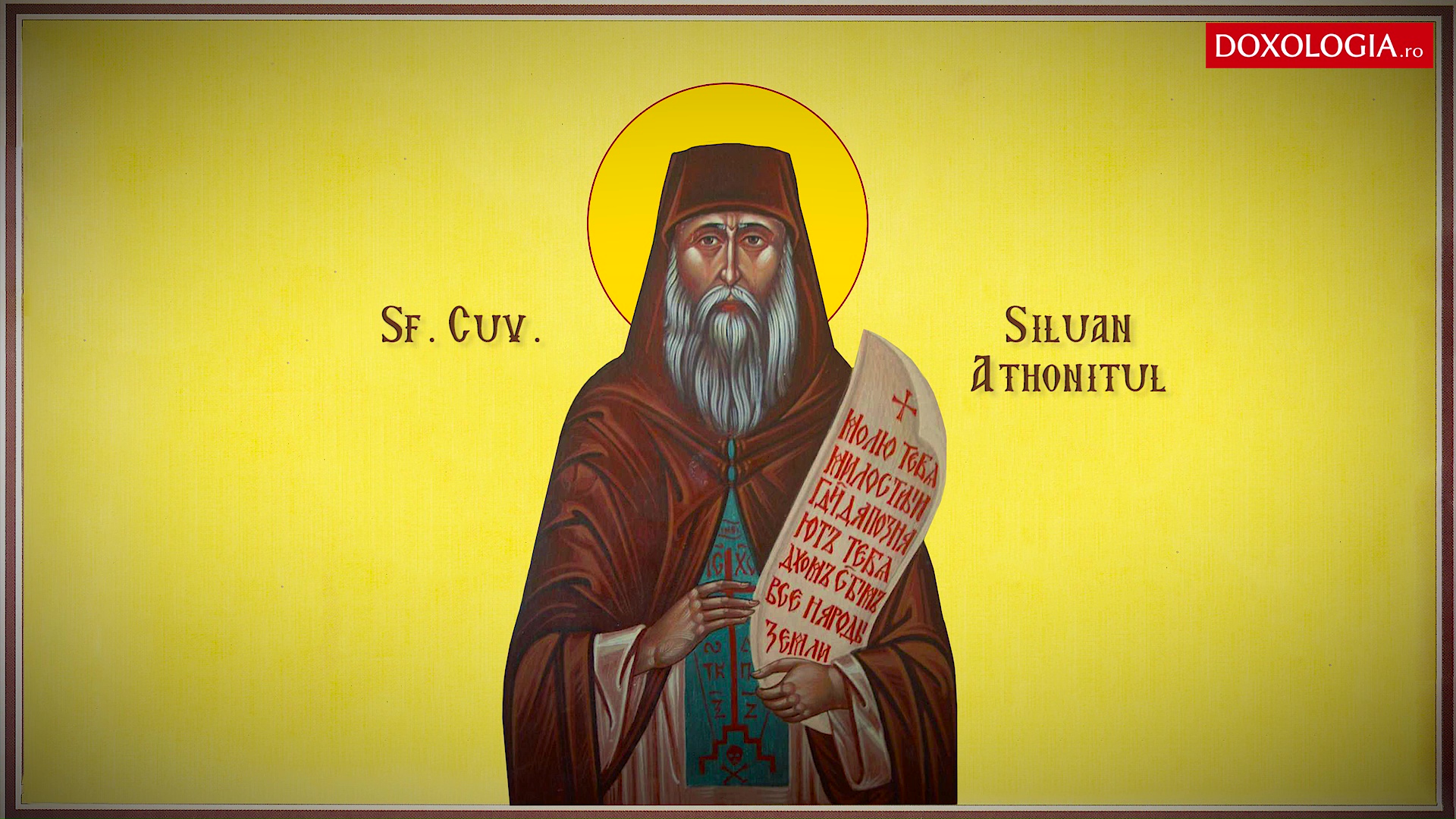 Troparul Sfântului Cuvios Siluan Athonitul Troparul Sfântului Cuvios Siluan Athonitul