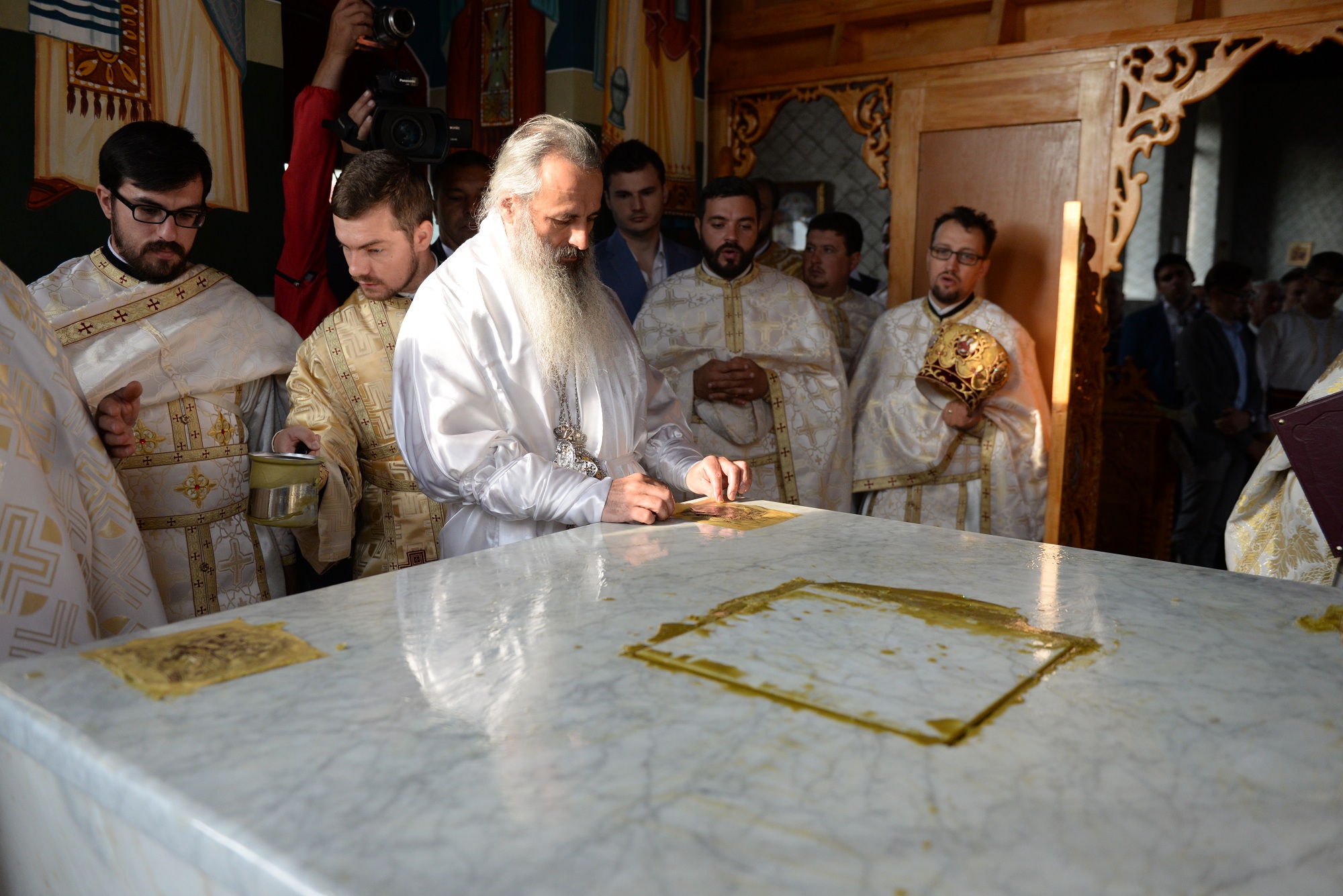 Cea mai nordică biserică de pe teritoriul țării noastre, sfințită de IPS Mitropolit Teofan Cea mai nordică biserică de pe teritoriul țării noastre, sfințită de IPS Mitropolit Teofan