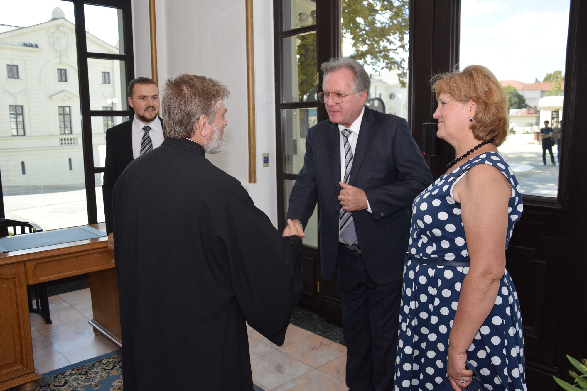 Mitropolitul Moldovei și Bucovinei s-a întâlnit cu d-l Teofil Rendiuk, Însărcinatul cu Afaceri a.i. al Ucrainei în România