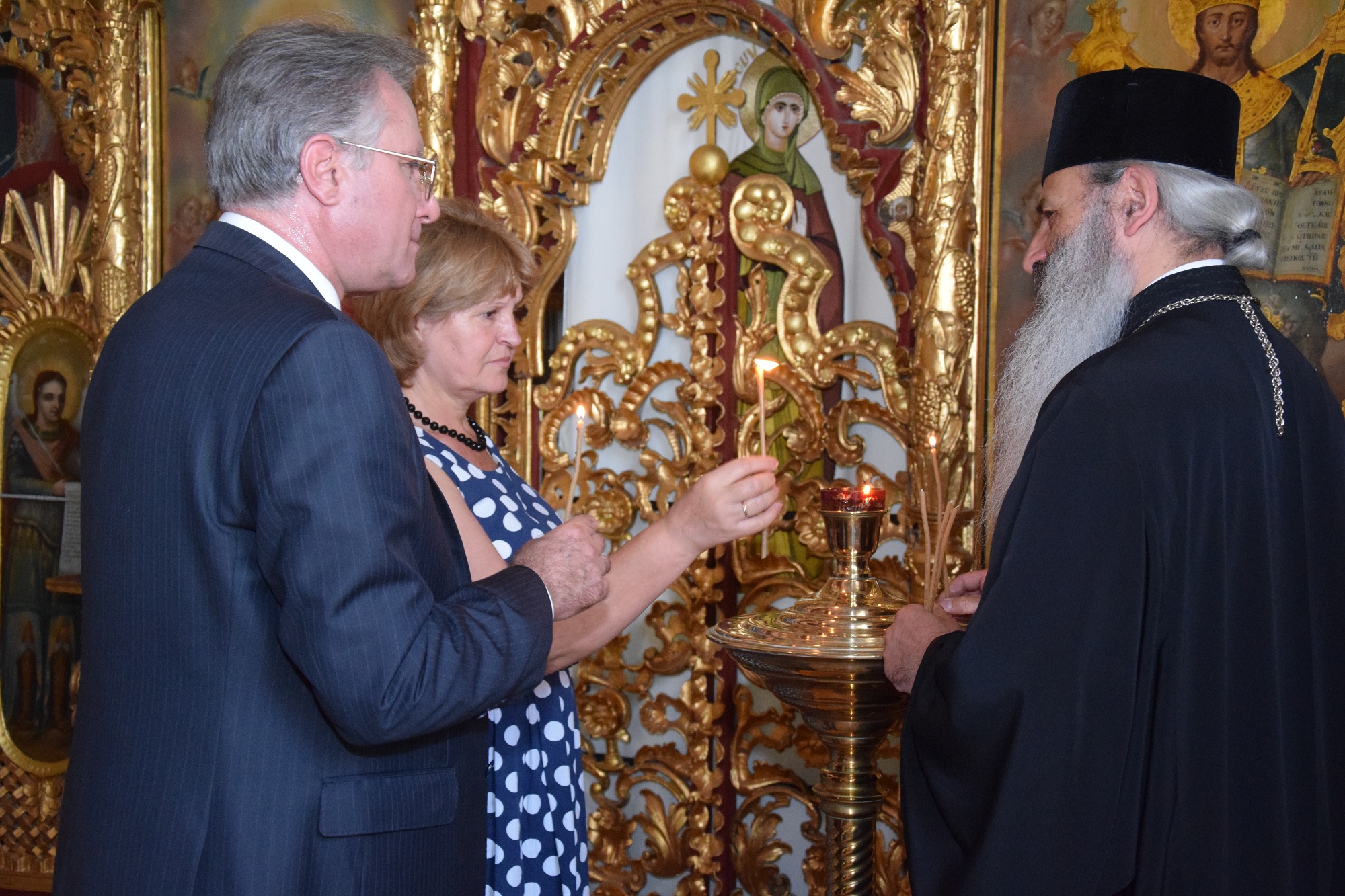 Mitropolitul Moldovei și Bucovinei s-a întâlnit cu d-l Teofil Rendiuk, Însărcinatul cu Afaceri a.i. al Ucrainei în România