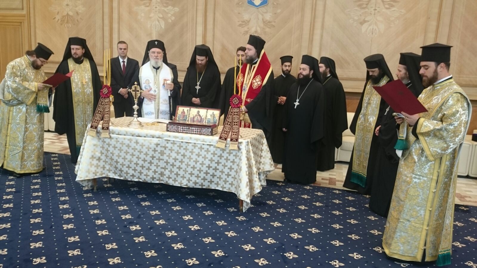 Moaștele Sfântului Arhidiacon Ștefan au ajuns la București