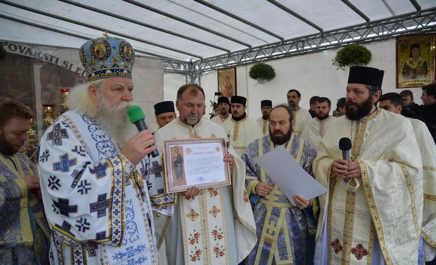 Sfinţirea bisericii din Şanta-Mogoşeşti, Protoieria 3 Iaşi