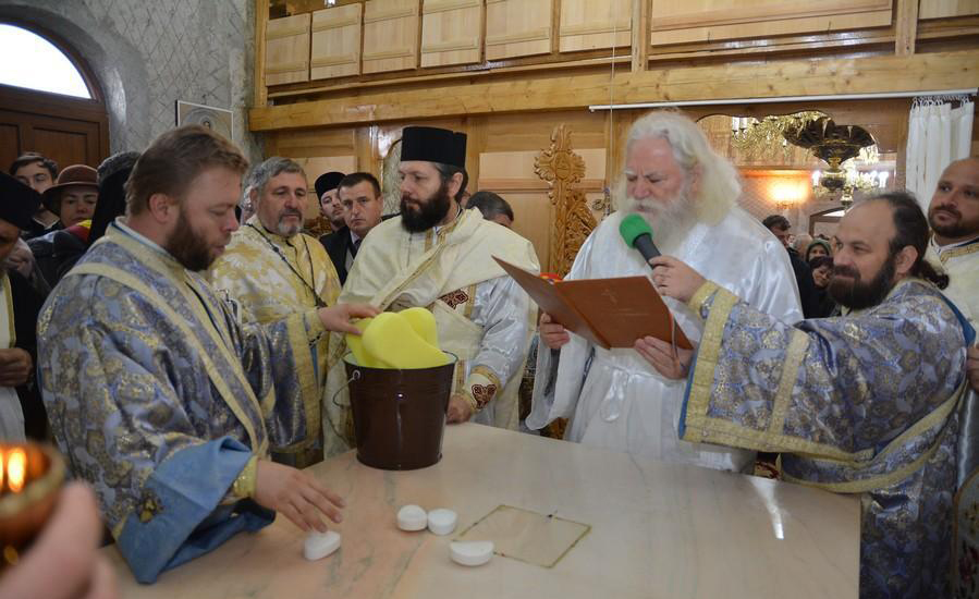 Sfinţirea bisericii din Şanta-Mogoşeşti, Protoieria 3 Iaşi