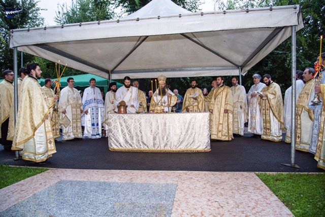 Târnosirea Paraclisului parohial - Verona 1