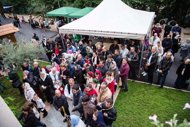 Târnosirea Paraclisului parohial - Verona 1