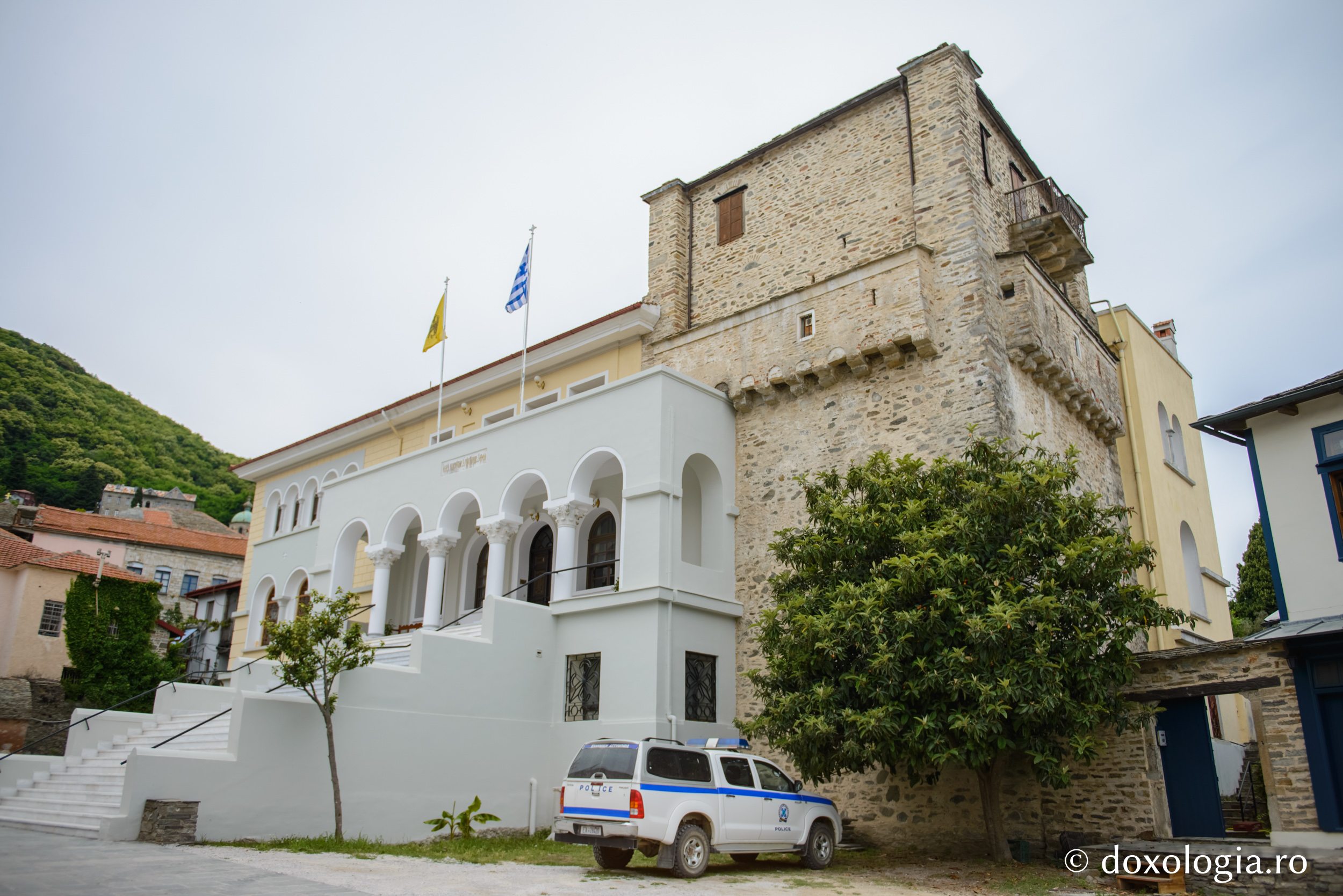 Clădirea Sfintei Chinotite din Muntele Athos