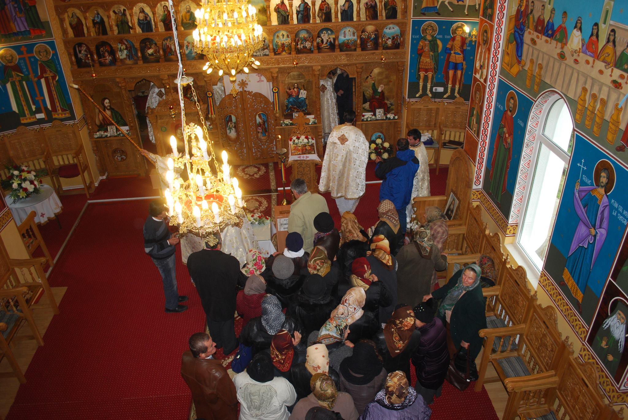 Sfințirea picturii bisericii și a clopotniței din Parohia Homiceni