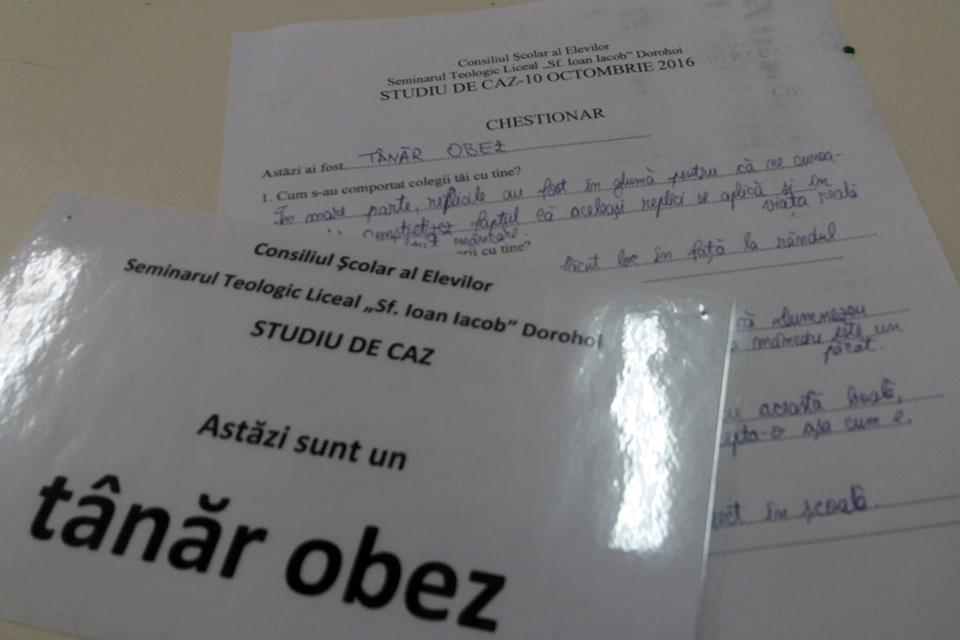 Studiu de caz despre grupurile vulnerabile, la Seminarul Teologic din Dorohoi