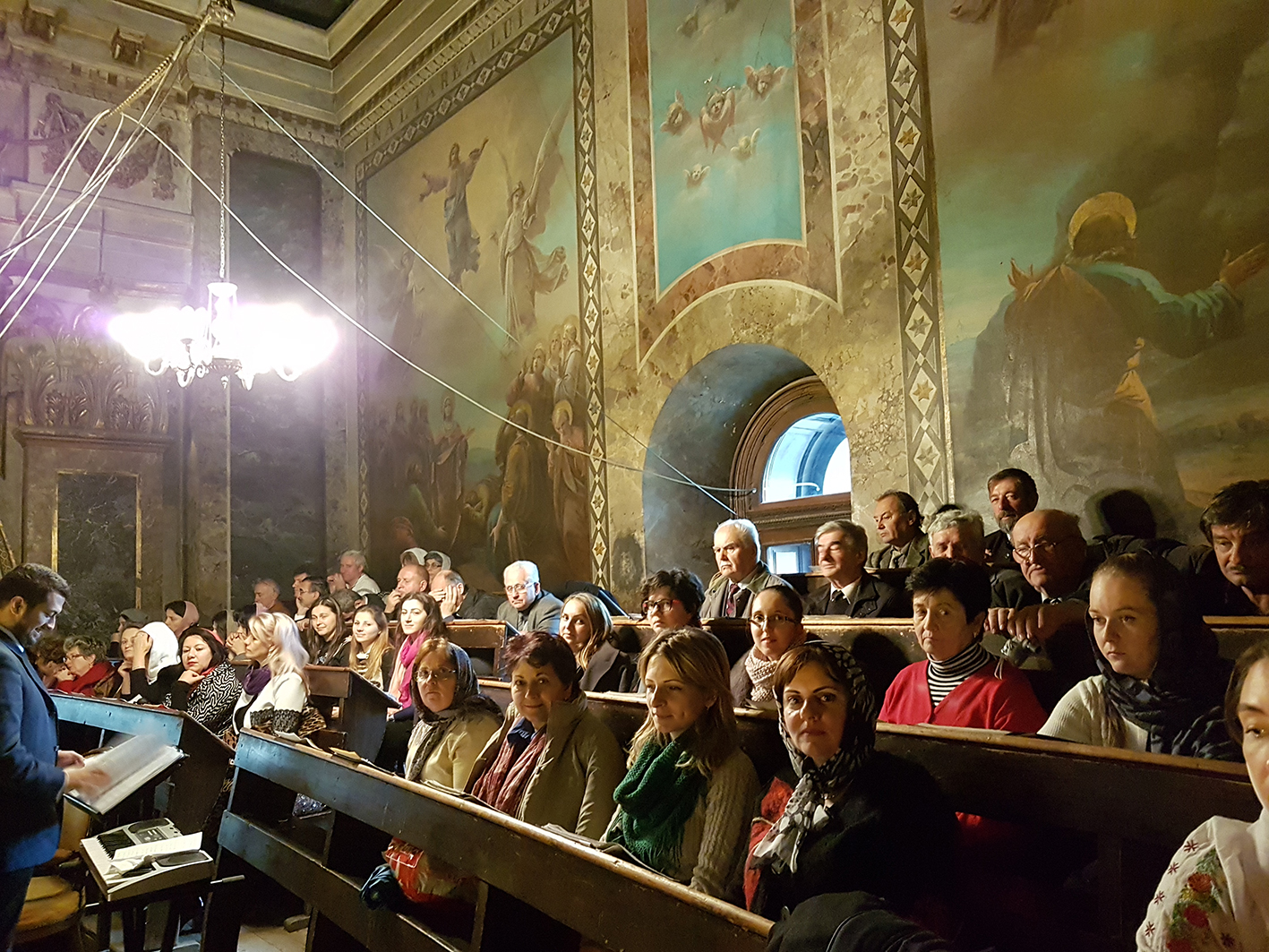 Corul „Arhanghelii“ din Orăştie, la Catedrala Mitropolitană din Iaşi