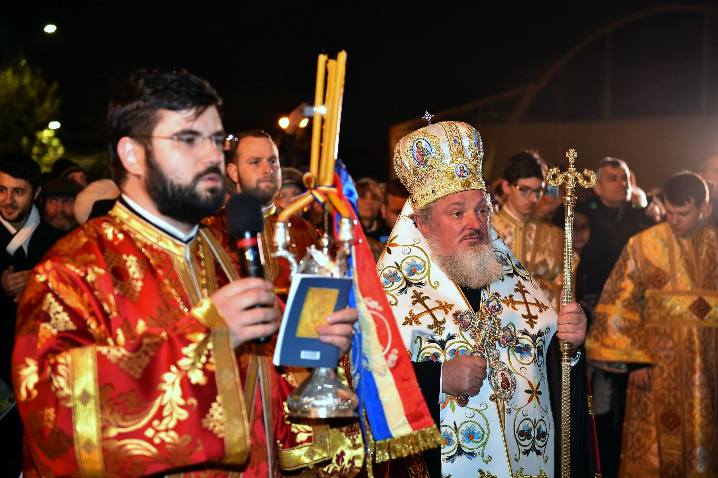 Priveghere şi procesiune în cinstea Sfântului Apostol Andrei, la Catedrala Patriarhală