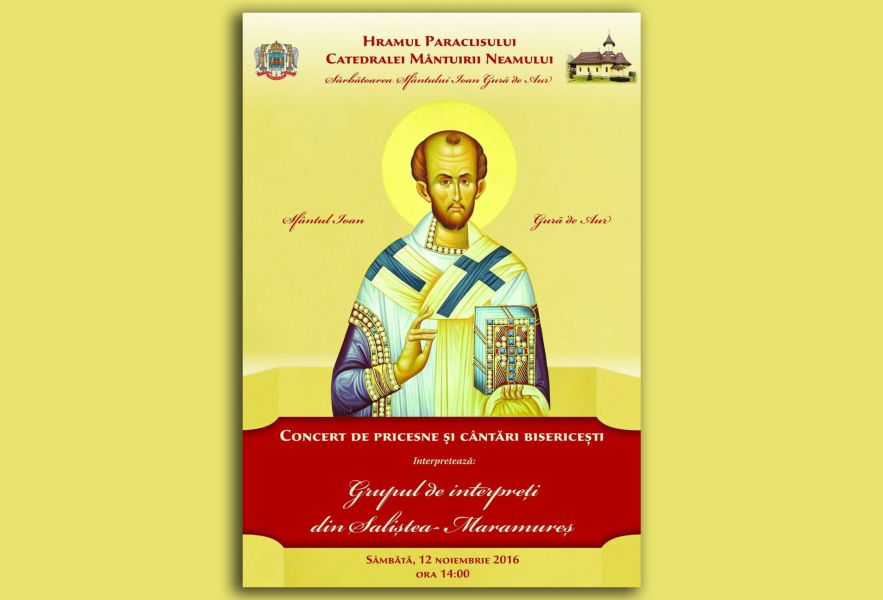 Concert de pricesne și cântări bisericești la Paraclisul Catedralei Mântuirii Neamului
