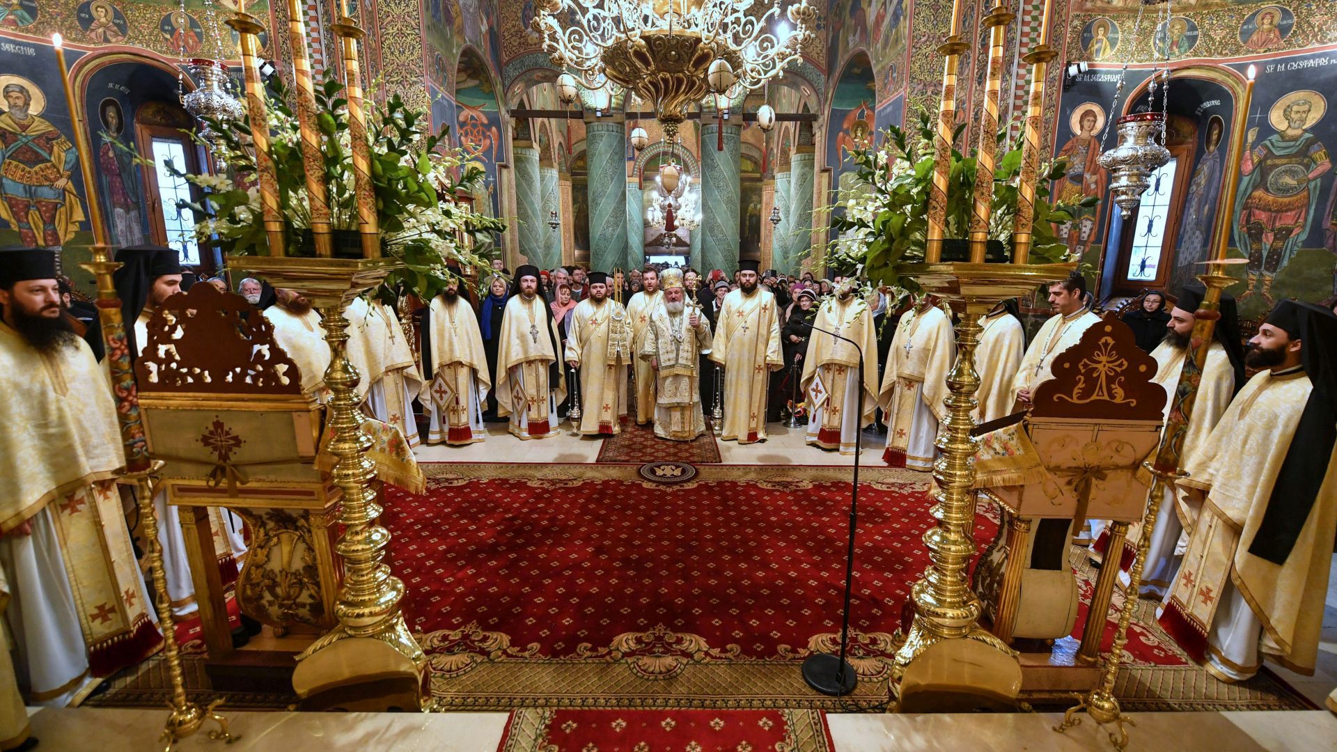 Sfântul Ierarh Nectarie de la Eghina, cinstit la Mănăstirea „Radu Vodă” din Capitală