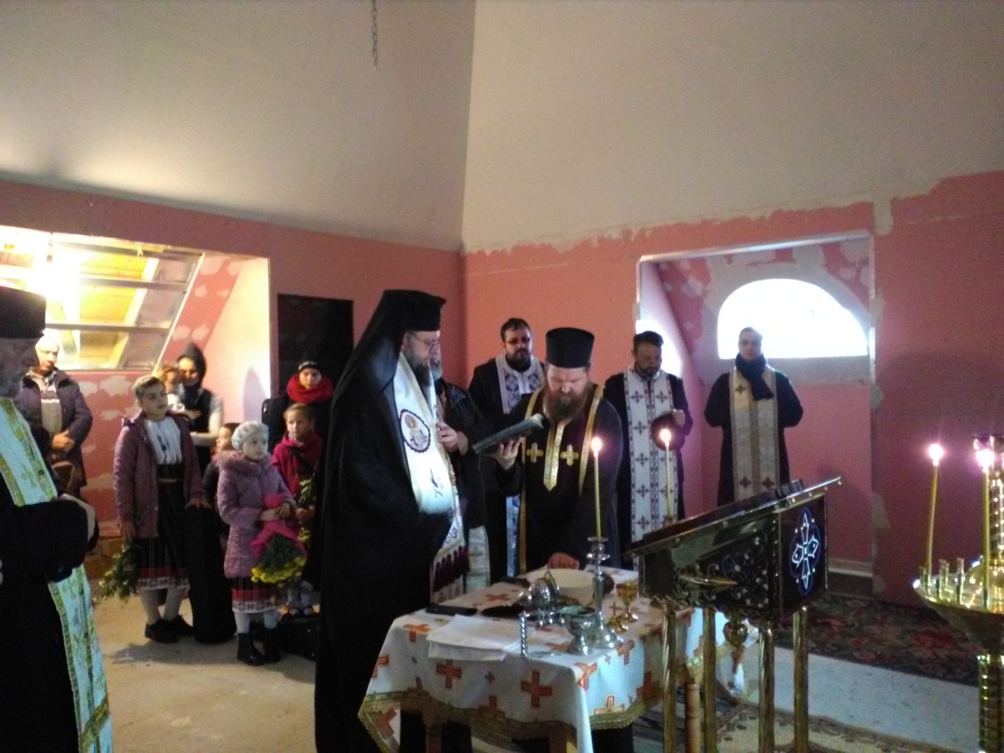 Rugăciune de binecuvântare la Așezământul Filantropic „Bucuria celor necăjiți”- Râșca