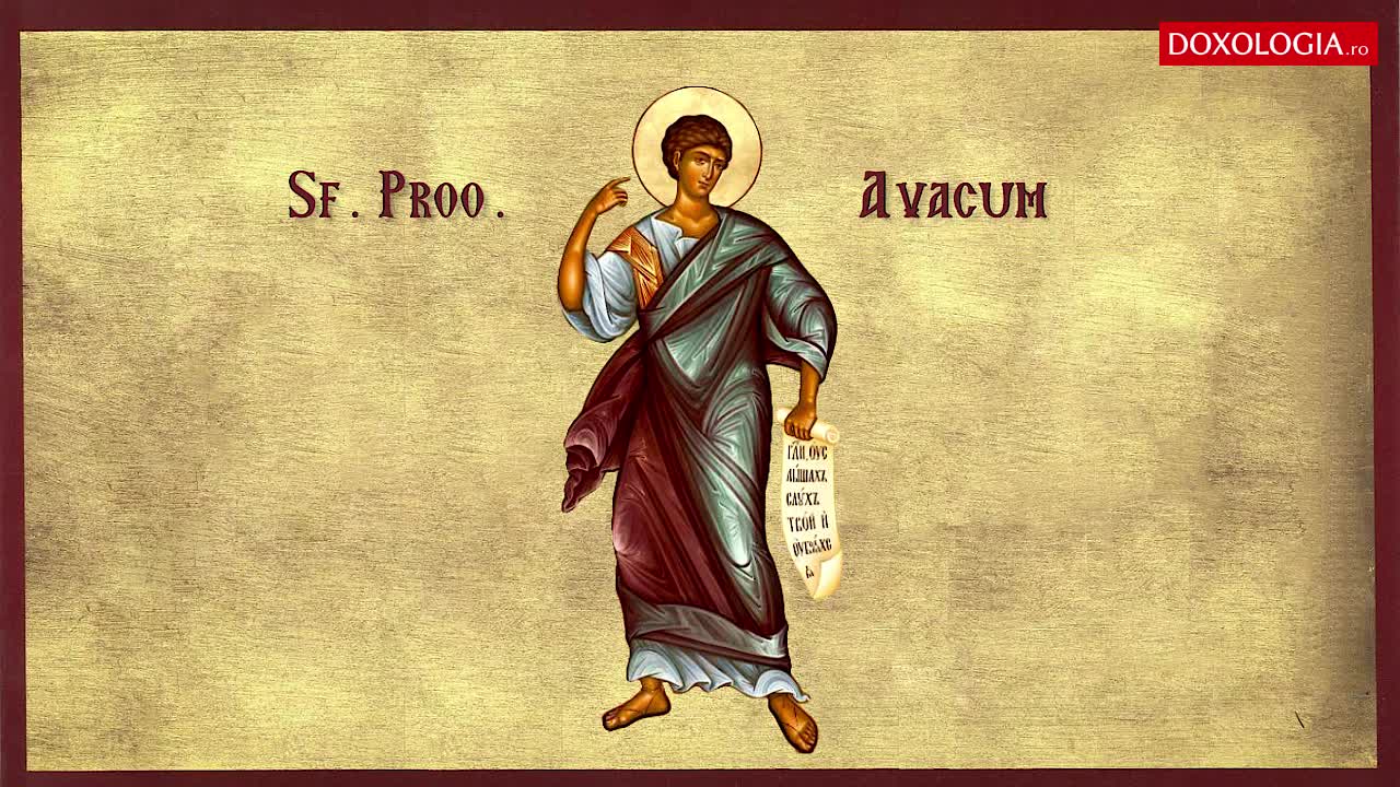 Troparul Sfântului Proroc Avacum