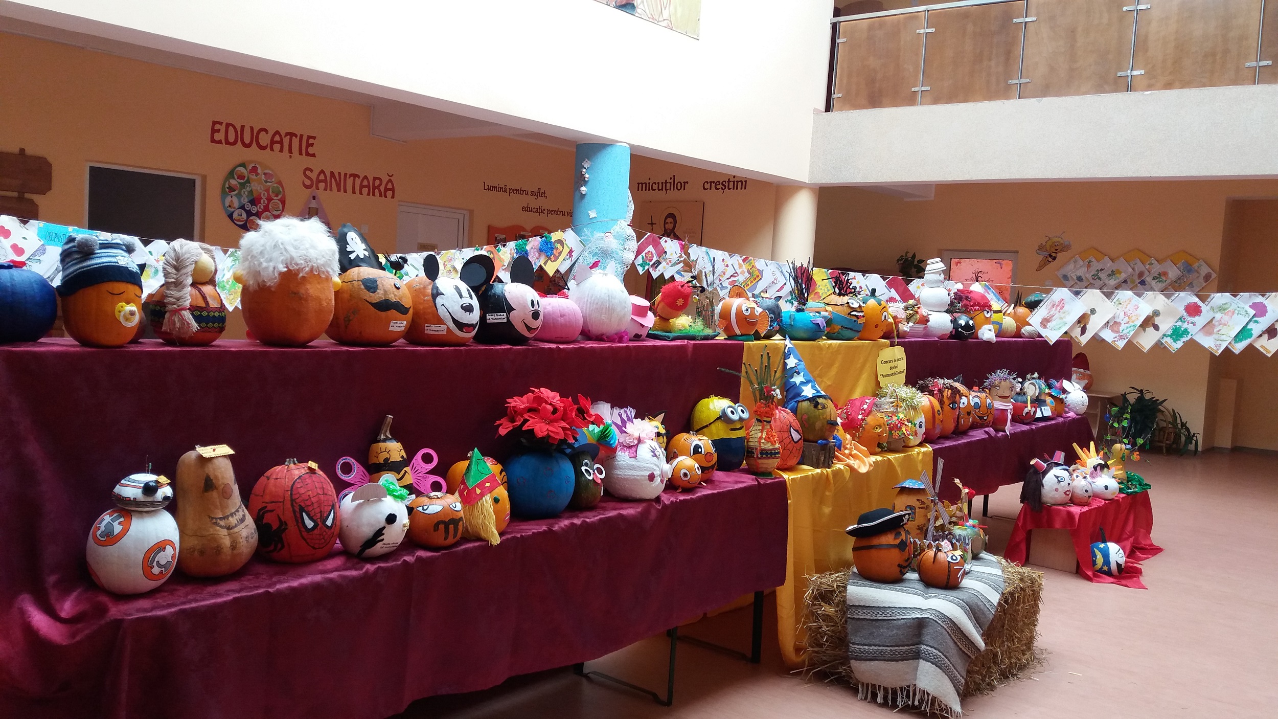 Expoziţie de toamnă la Grădiniţa „Sfântul Ioan cel Nou de la Suceava“