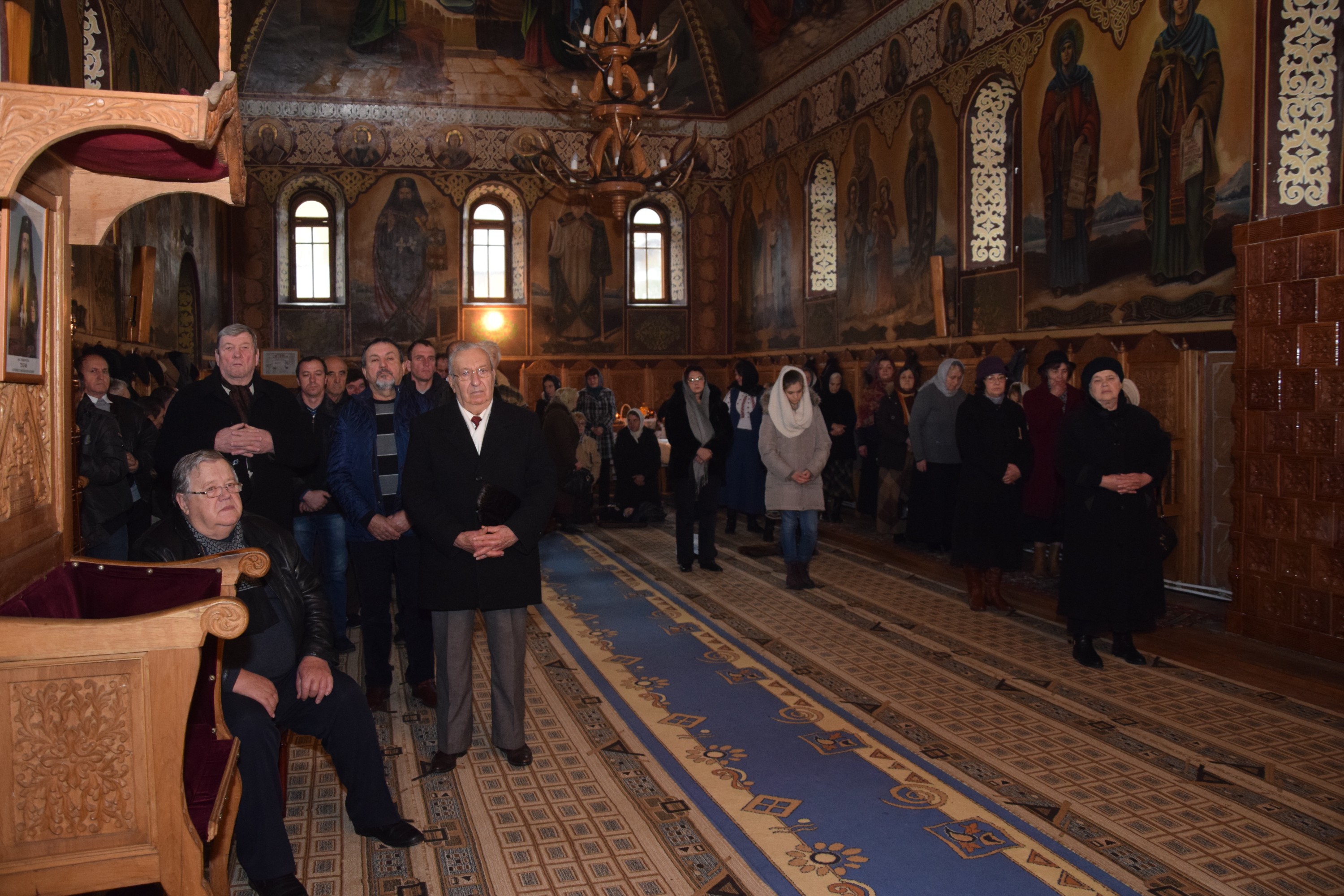 Hram la Mănăstirea Peștera: „Dumnezeu a început lucrarea Sa de mântuire încă de la aducerea la templu a Maicii Domnului”