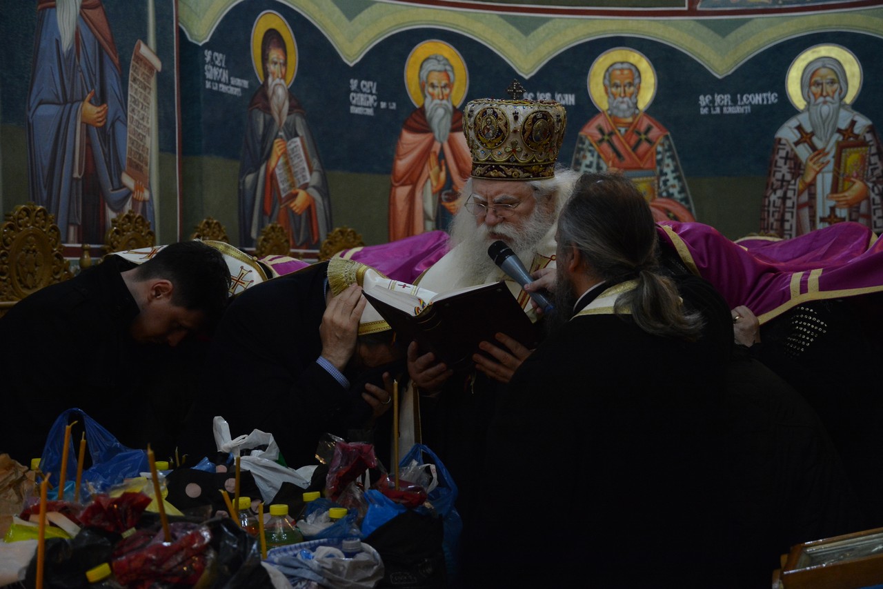 Taina Sfântului Maslu, la Hadâmbu