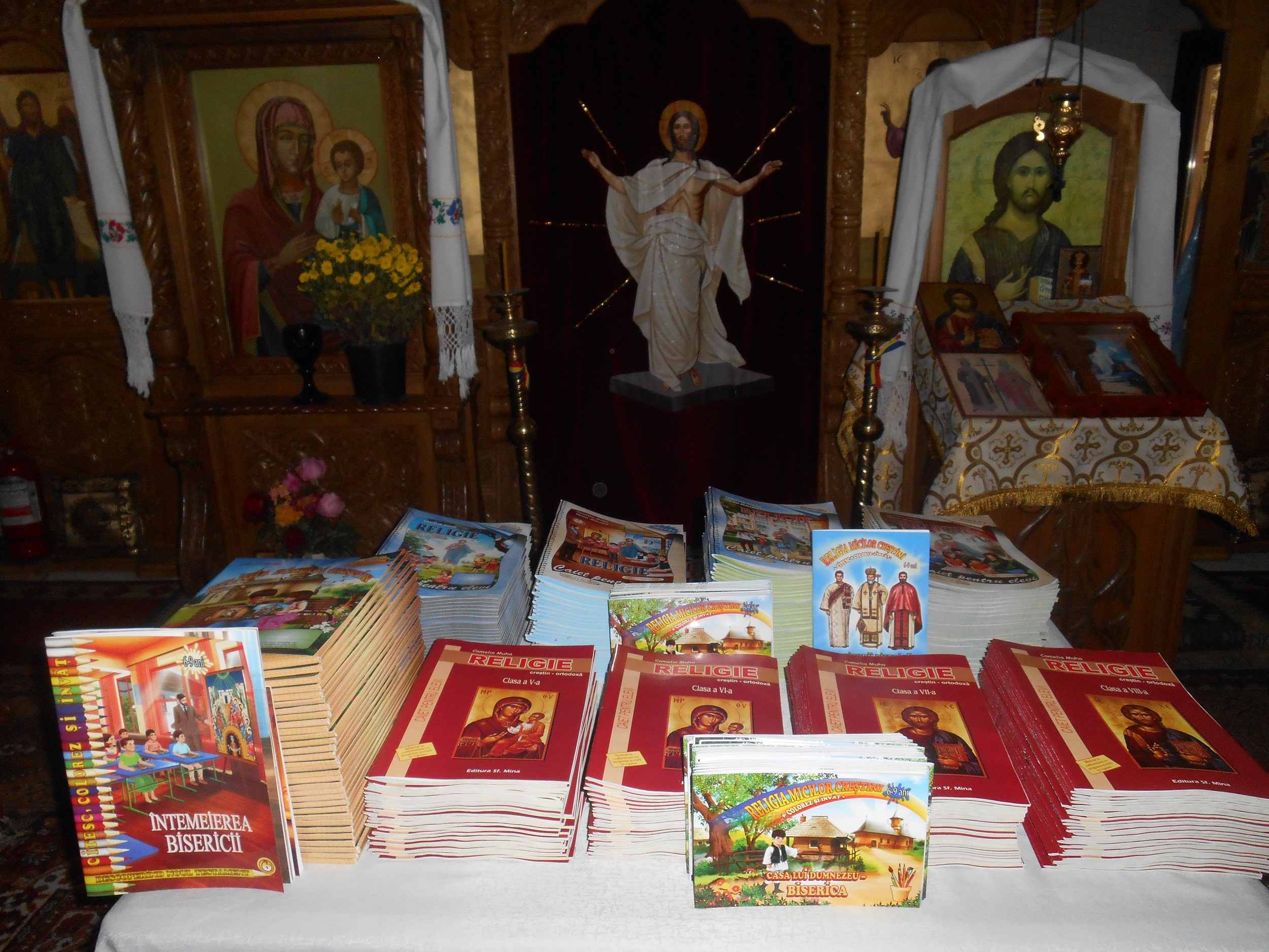 Proiectul misionar-educativ „Lumina din călimară“, în parohiile Chişcăreni şi Satu Nou