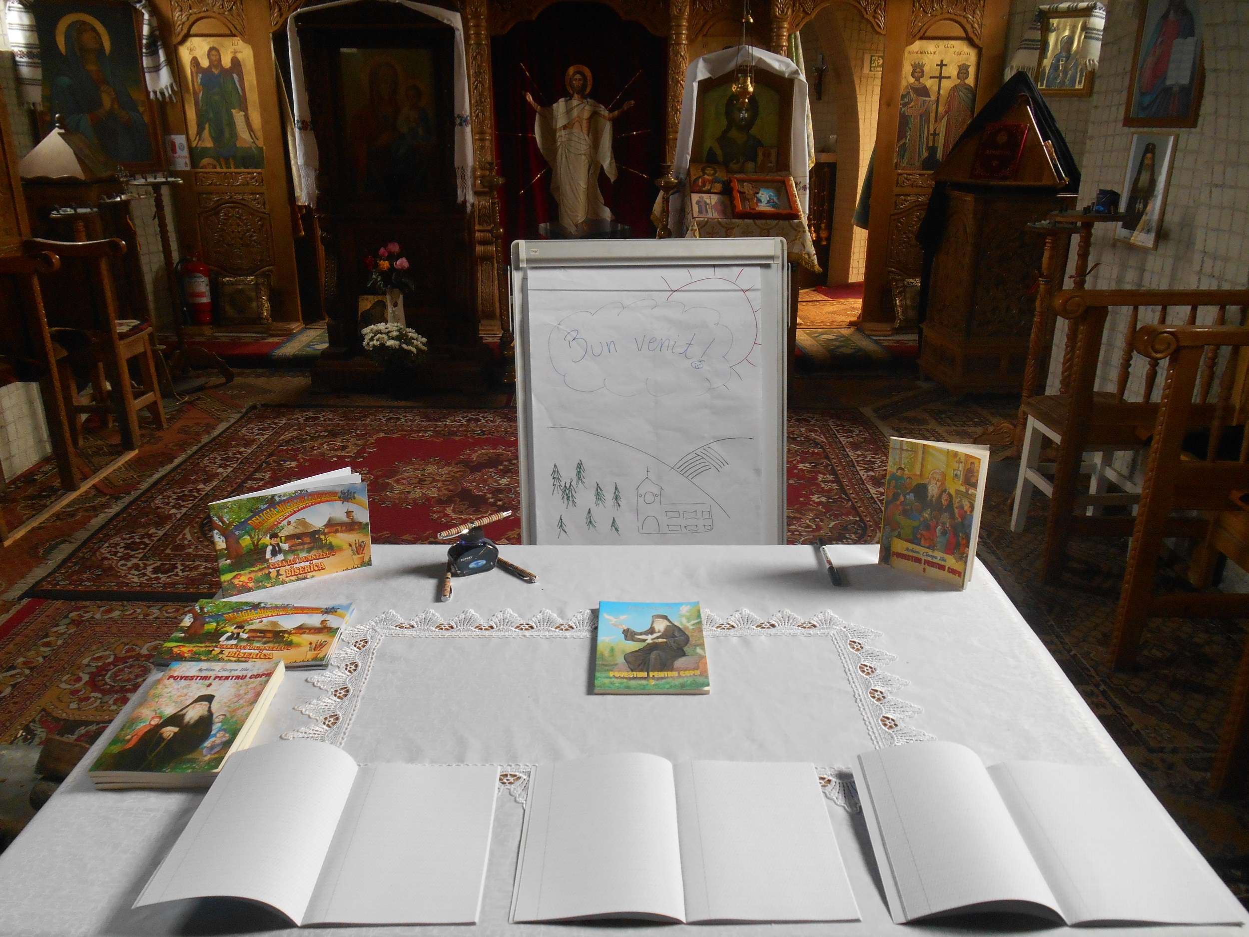 Proiectul misionar-educativ „Lumina din călimară“, în parohiile Chişcăreni şi Satu Nou