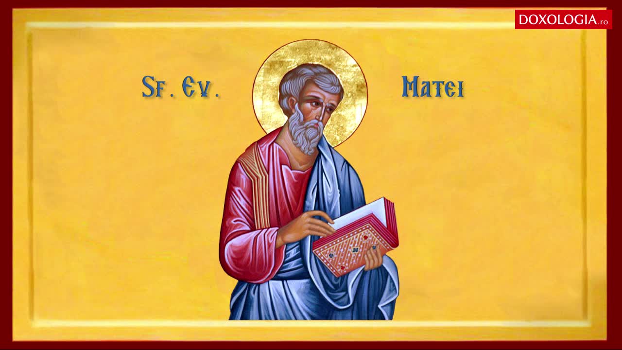 Troparul Sfântului Apostol și Evanghelist Matei