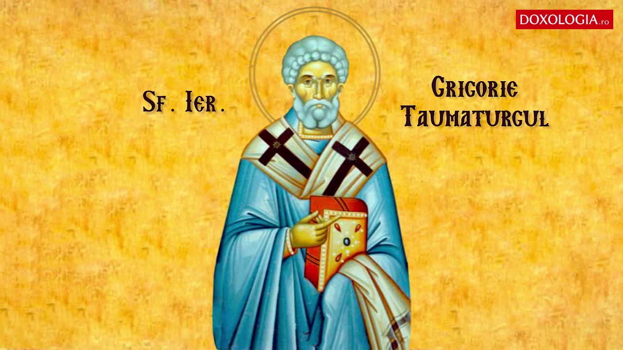 Troparul Sfântului Ierarh Grigorie Taumaturgul Troparul Sfântului Ierarh Grigorie Taumaturgul