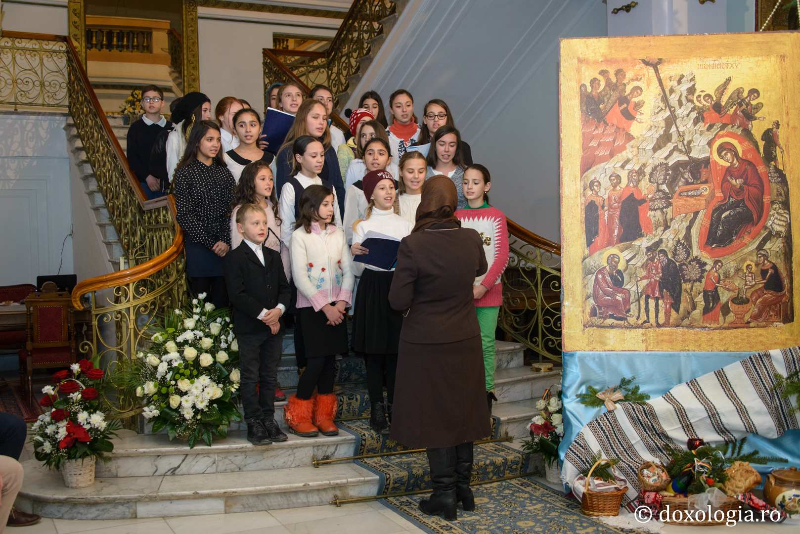 Colindători la Reședința Mitropolitană 2016 - Parohia Drăgești, Vaslui