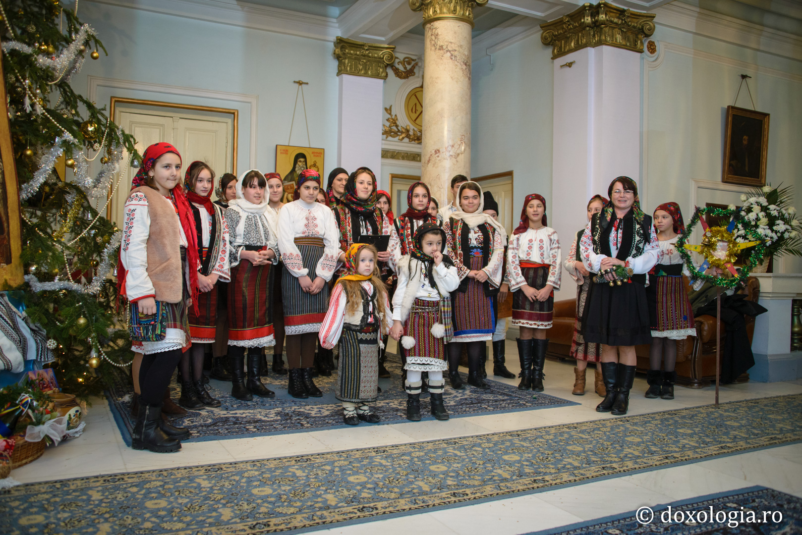 Colindători la Reședința Mitropolitană - Centrul Cultural Ruginoasa