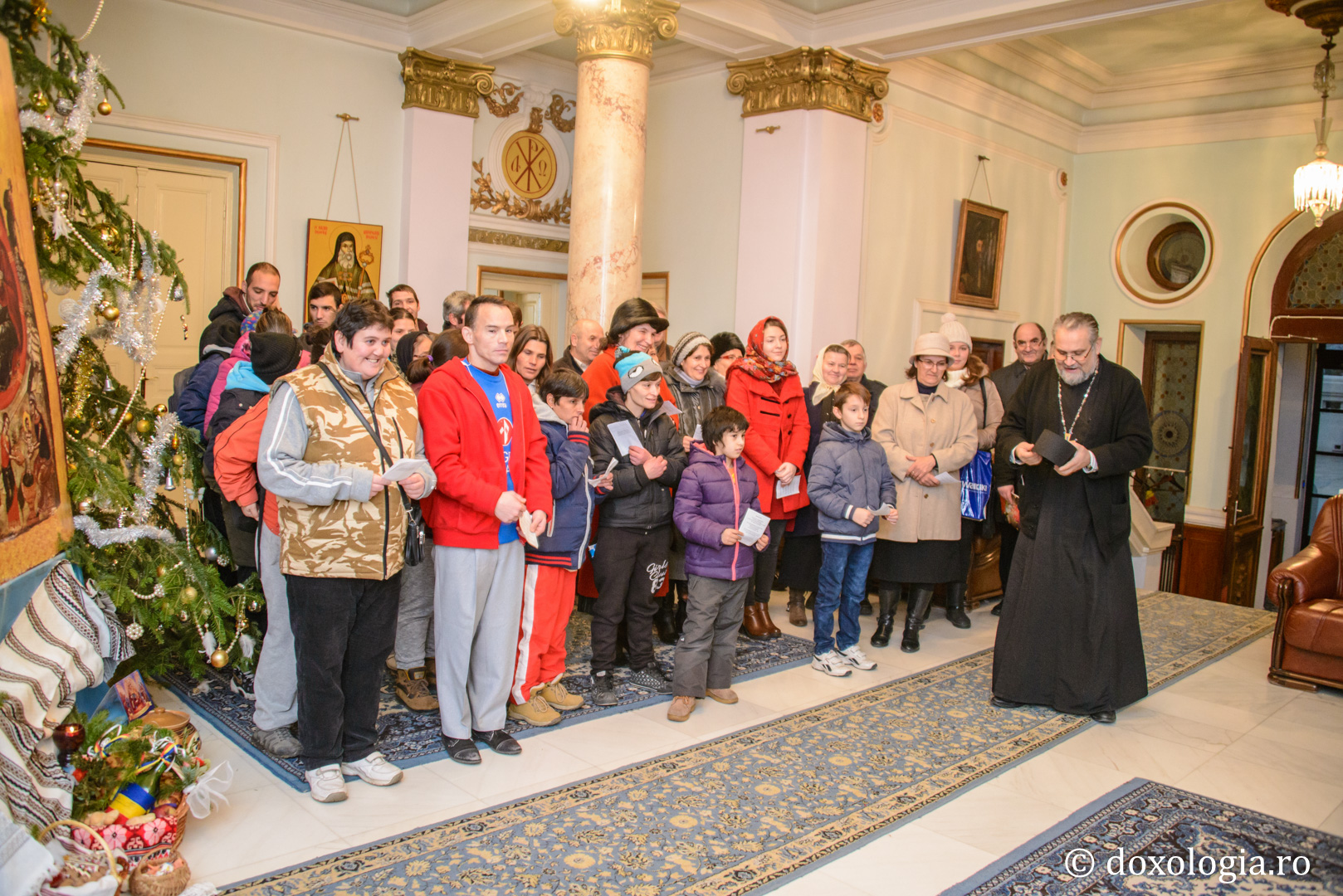Colindători la Reședința Mitropolitană 2016 - Parohia Curelari