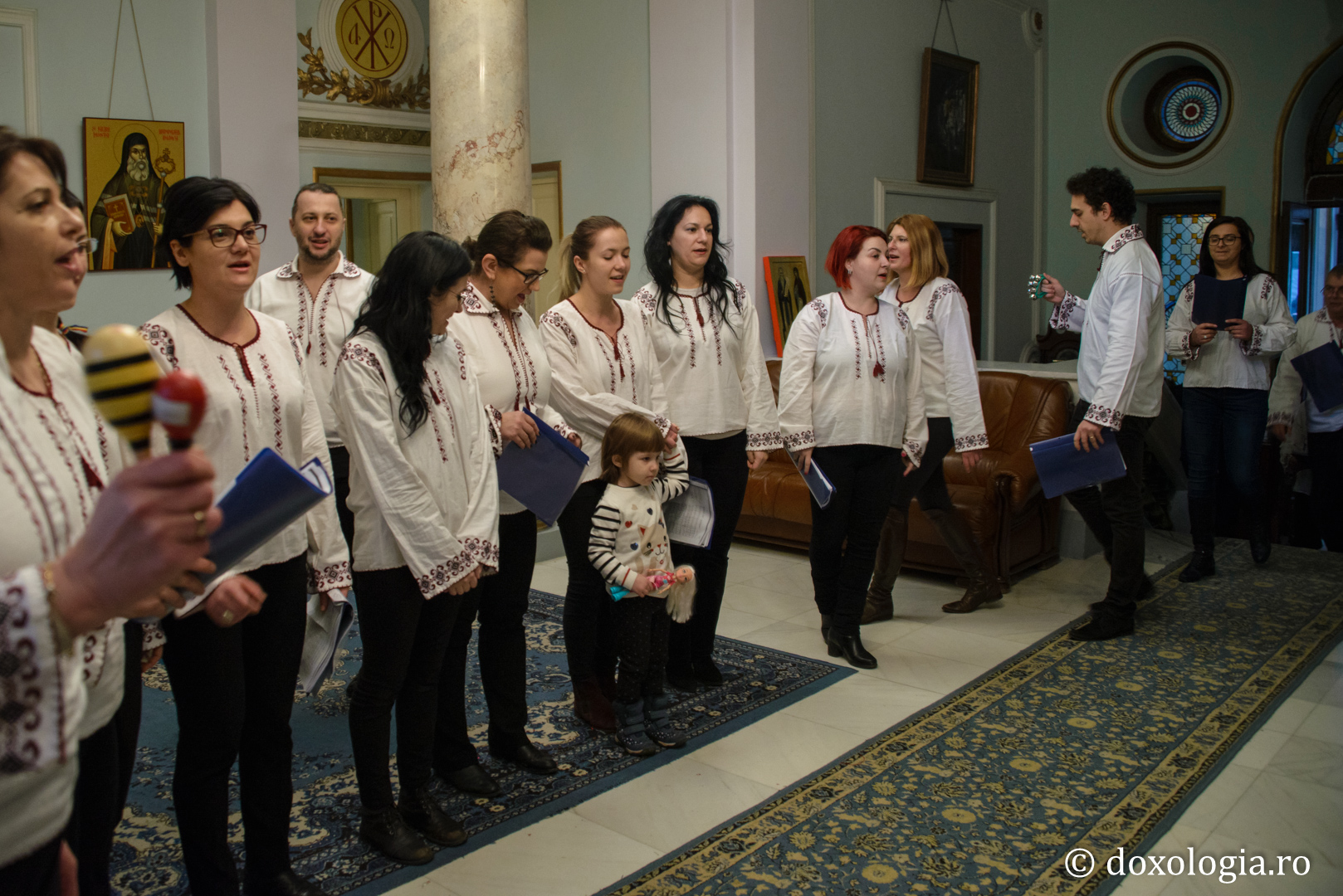 Colindători la Reședința Mitropolitană 2016 - Corul profesorilor de la Colegiul Național „Octav Băncilă”