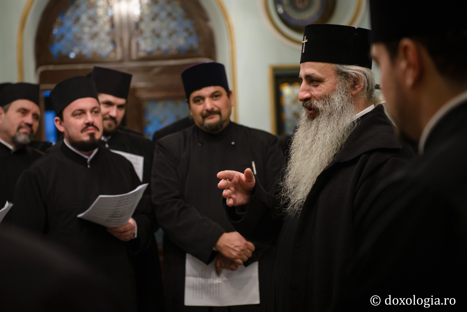 Colindători la Reședința Mitropolitană 2016 - Corala „Apostolii” din Protopopiatele 1, 2, 3 Iași