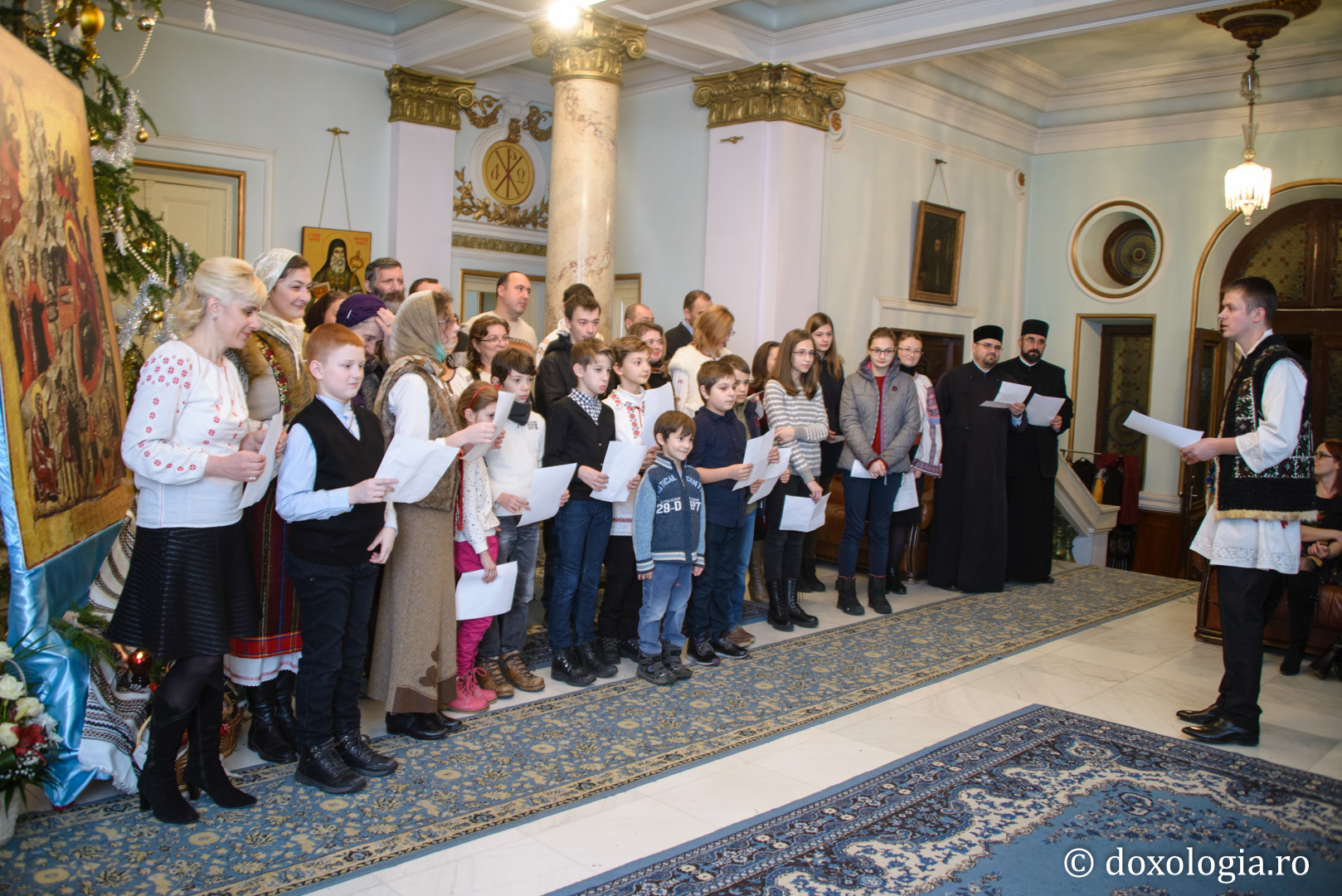 Colindători la Reședința Mitropolitană 2016 - APOR Iași