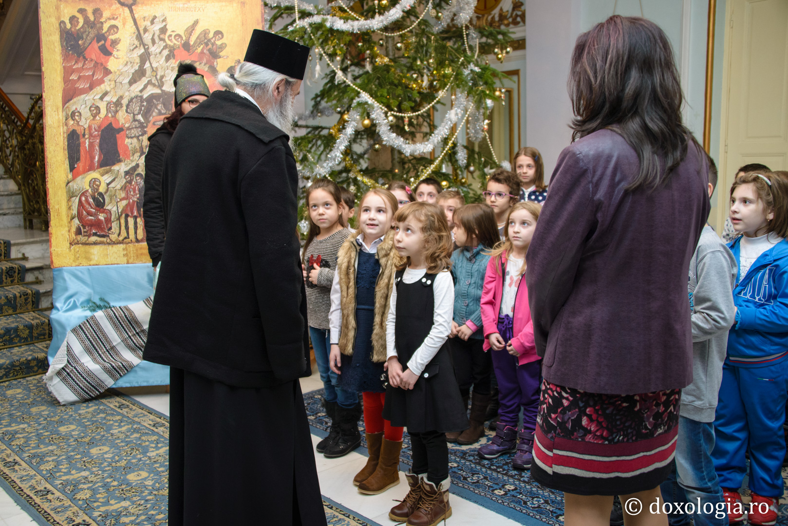 Colindători la Reședința Mitropolitană 2016 - Școala „George Călinescu”
