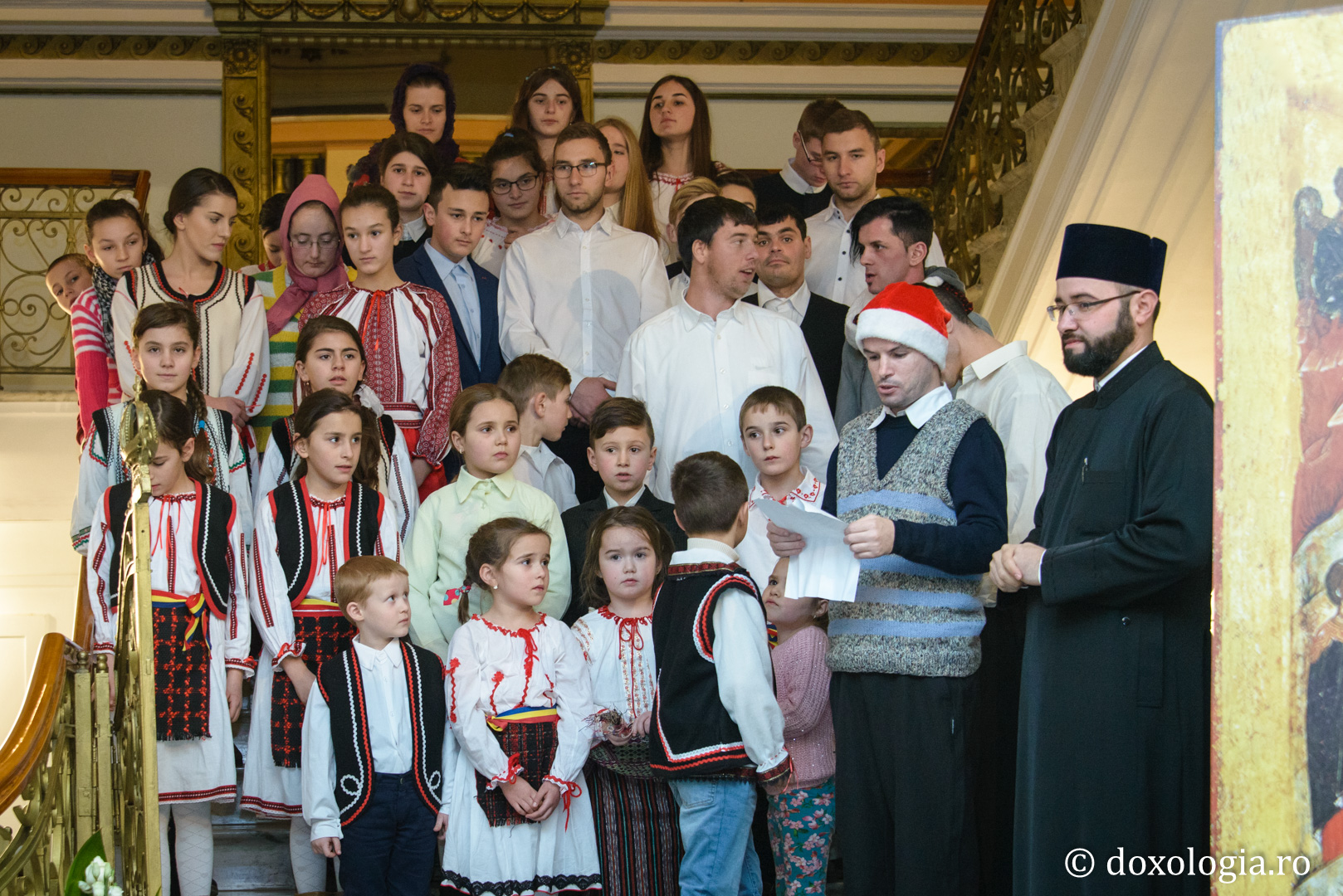 Colindători la Reședința Mitropolitană 2016 - Parohia Zvornești