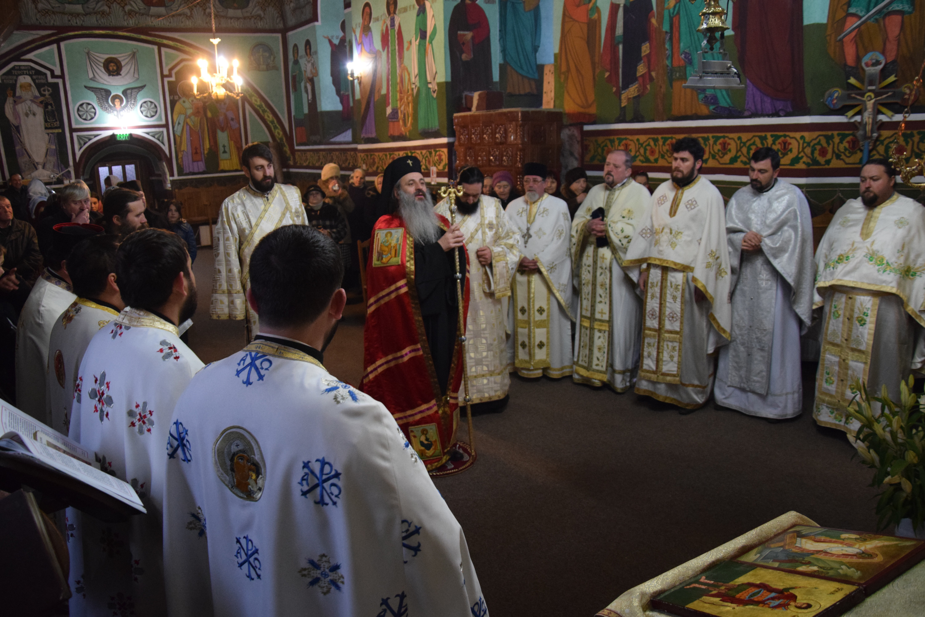 Preoții din Protopopiatul Săveni, în conferință semestrială