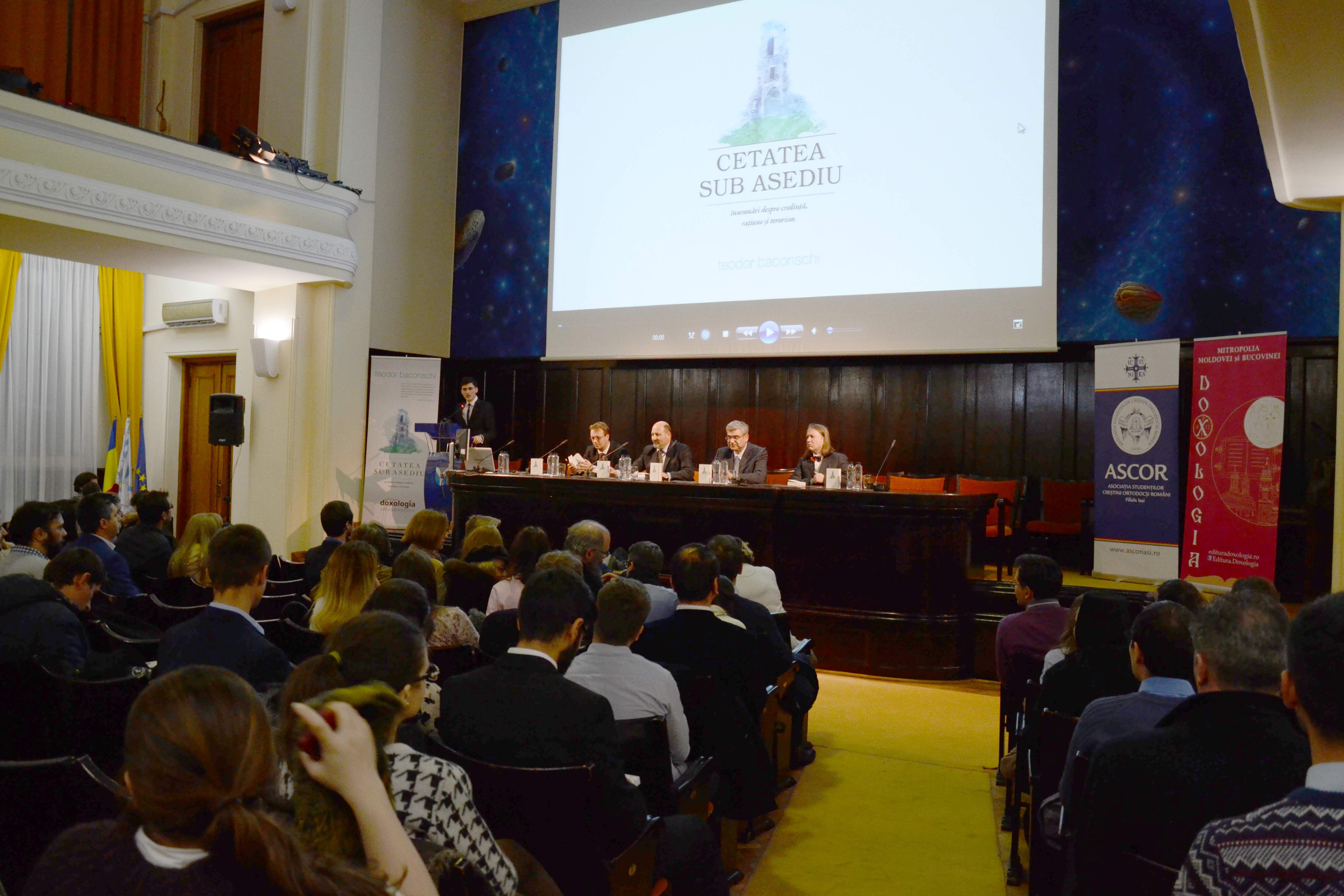 Lansare de carte şi conferinţă susţinută de Teodor Baconschi la Iaşi