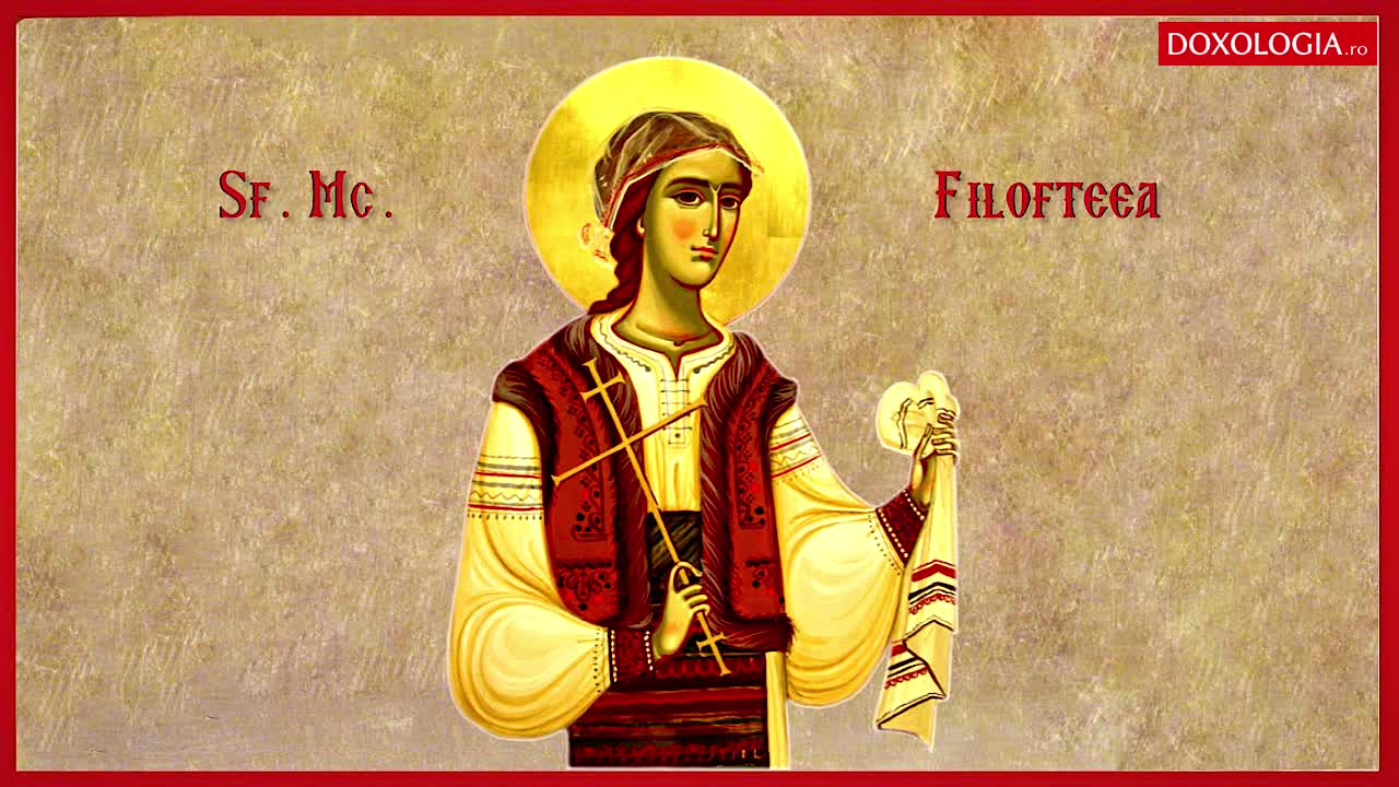 Troparul Sfintei Mucenițe Filofteia de la Curtea de Argeș
