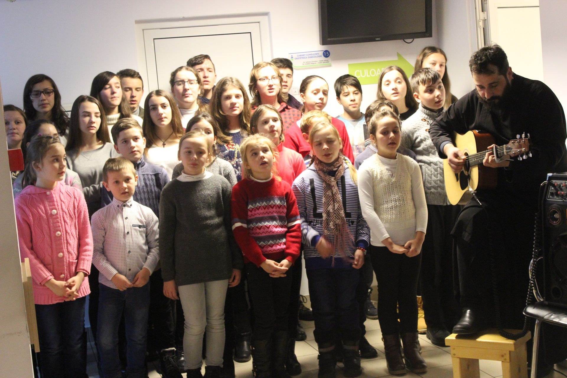 Vestitori ai Nașterii Domnului la Spitalul Providența