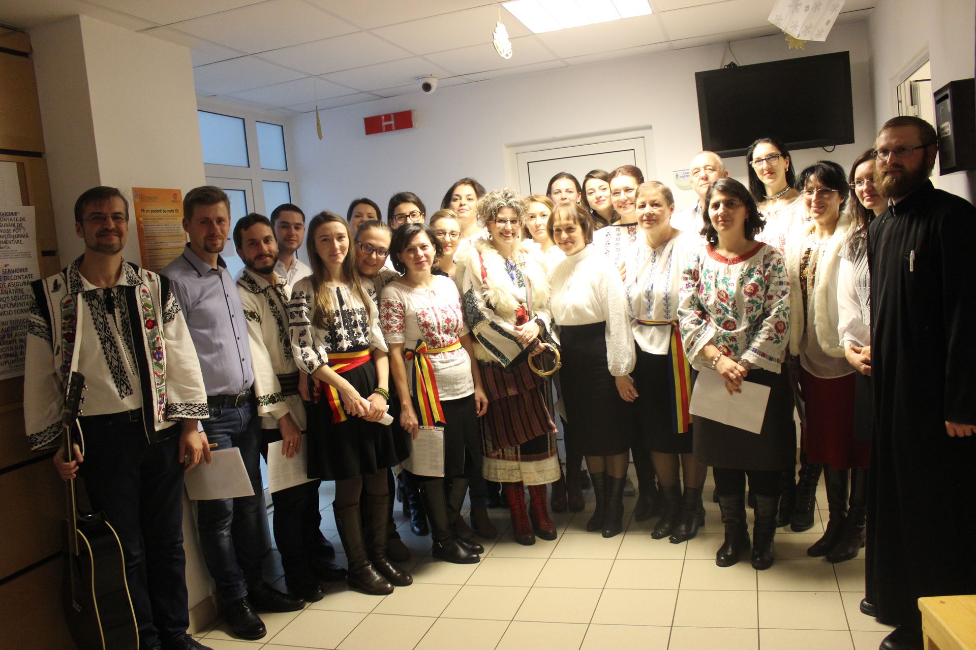 Vestitori ai Nașterii Domnului la Spitalul Providența