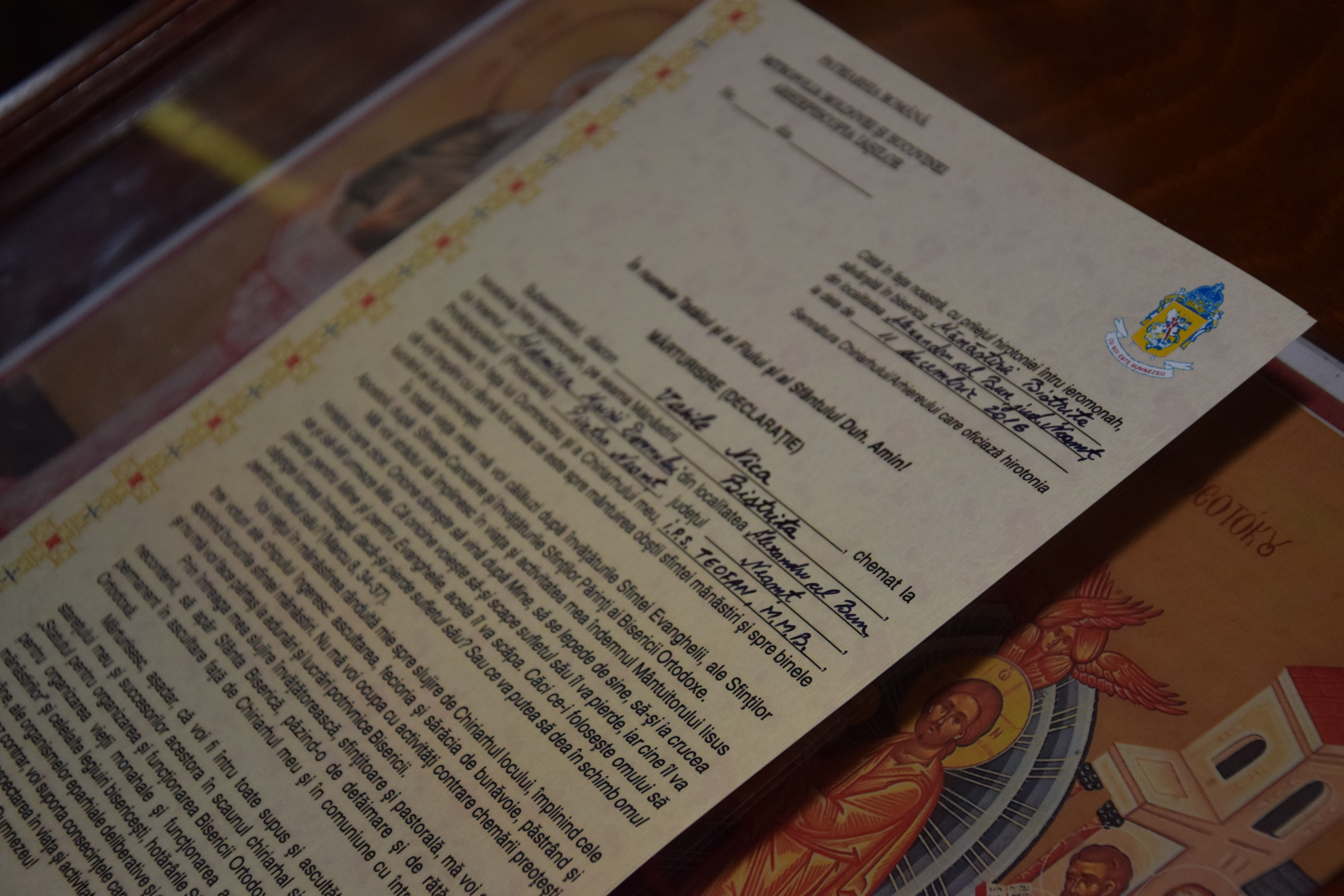 Două hirotonii și o hirotesie întru duhovnic, la Mănăstirea Bistrița