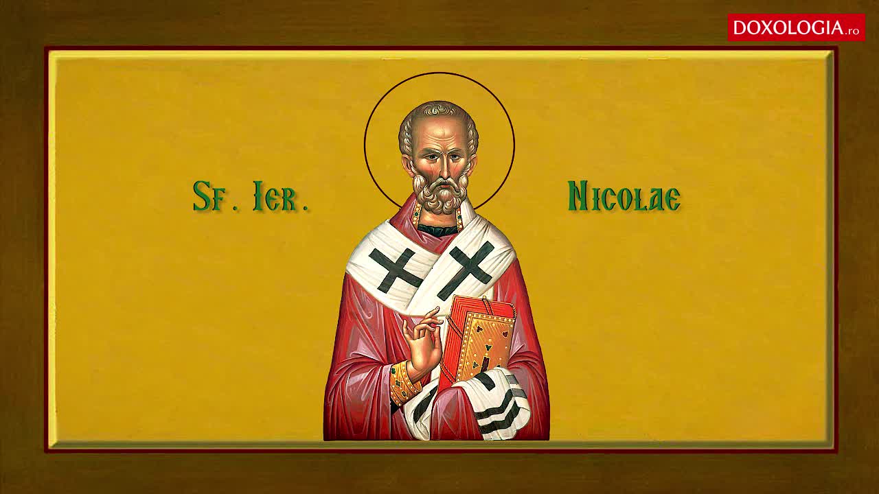 Troparul Sfântului Ierarh Nicolae, Arhiepiscopul Mirelor Lichiei